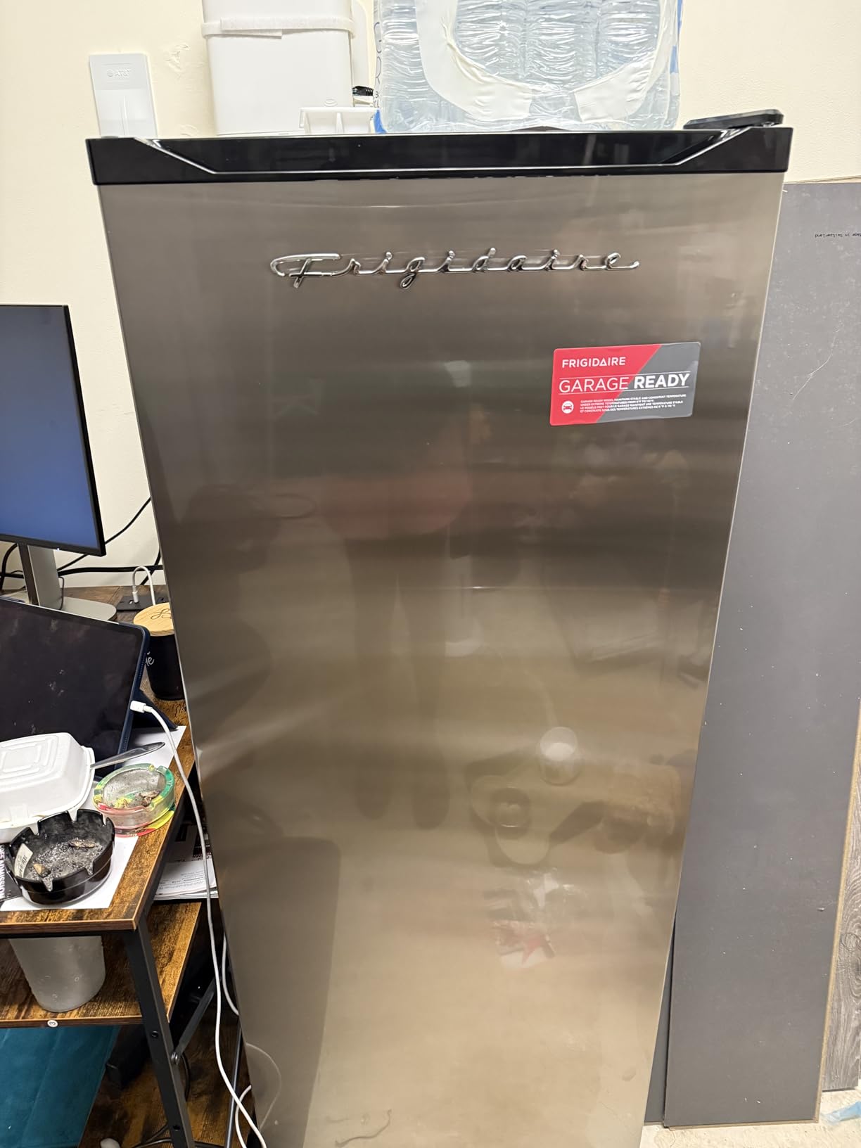 Frigidaire EFRF314-AMZ Upright Freezer 3 cu ft Stainless Platinum Design Series customer photo 1