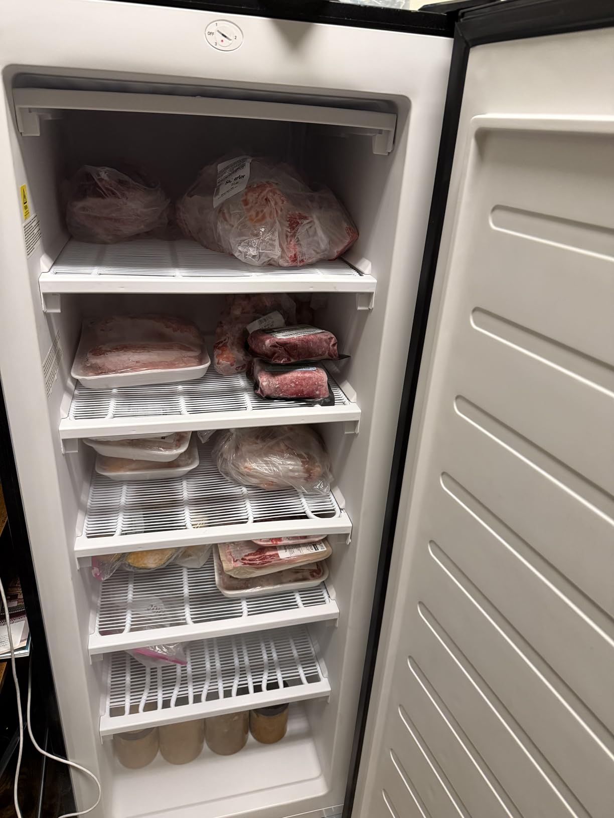 Frigidaire EFRF114-6COM Upright Freezer 1.1 cu ft Stainless Platinum Design Series, Silver customer photo 2