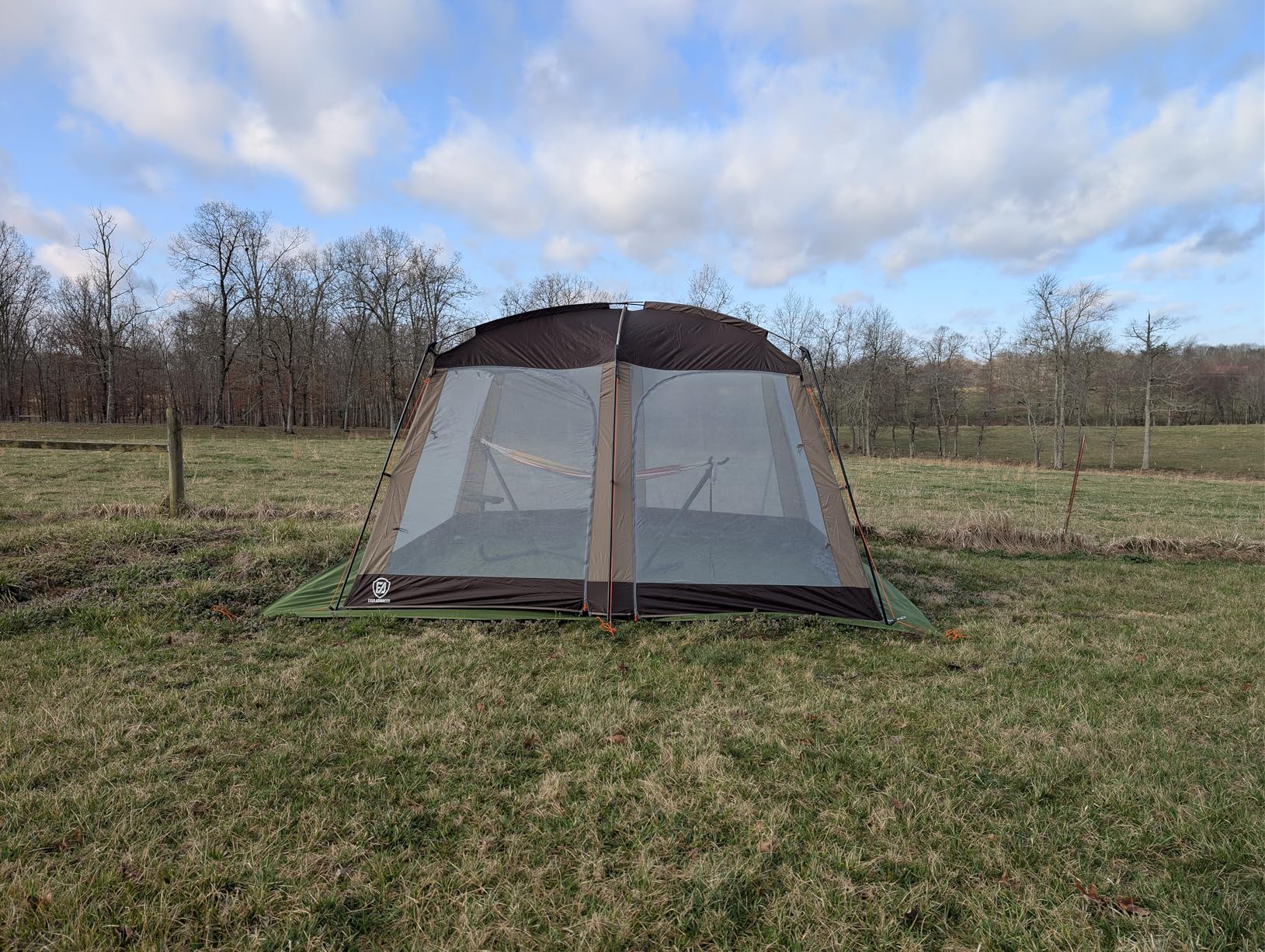 EVER ADVANCED 12' x10' Screen House Tent Netted Canopy Mesh Tents for Camping 8-10 Person Sun Shelter customer photo 1