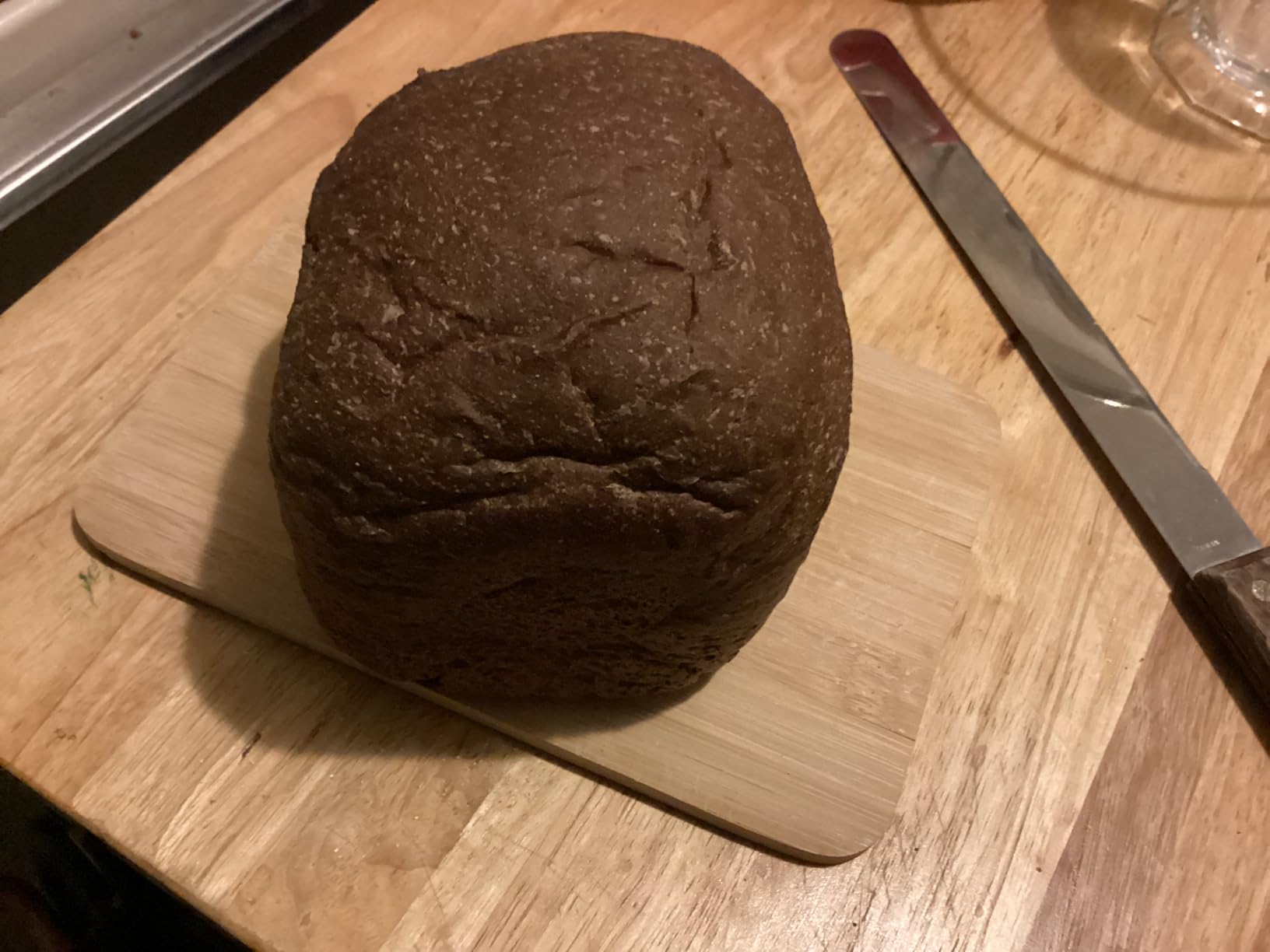 19-in-1 Compact Bread Maker Machine, 1.5 lb / 1 lb Loaf Small Breadmaker with Carrying Handle, Including Gluten Free, Dough, Jam, Yogurt Menus, Bake Evenly, Automatic Keep Warm, 3 Crust Color customer photo 1