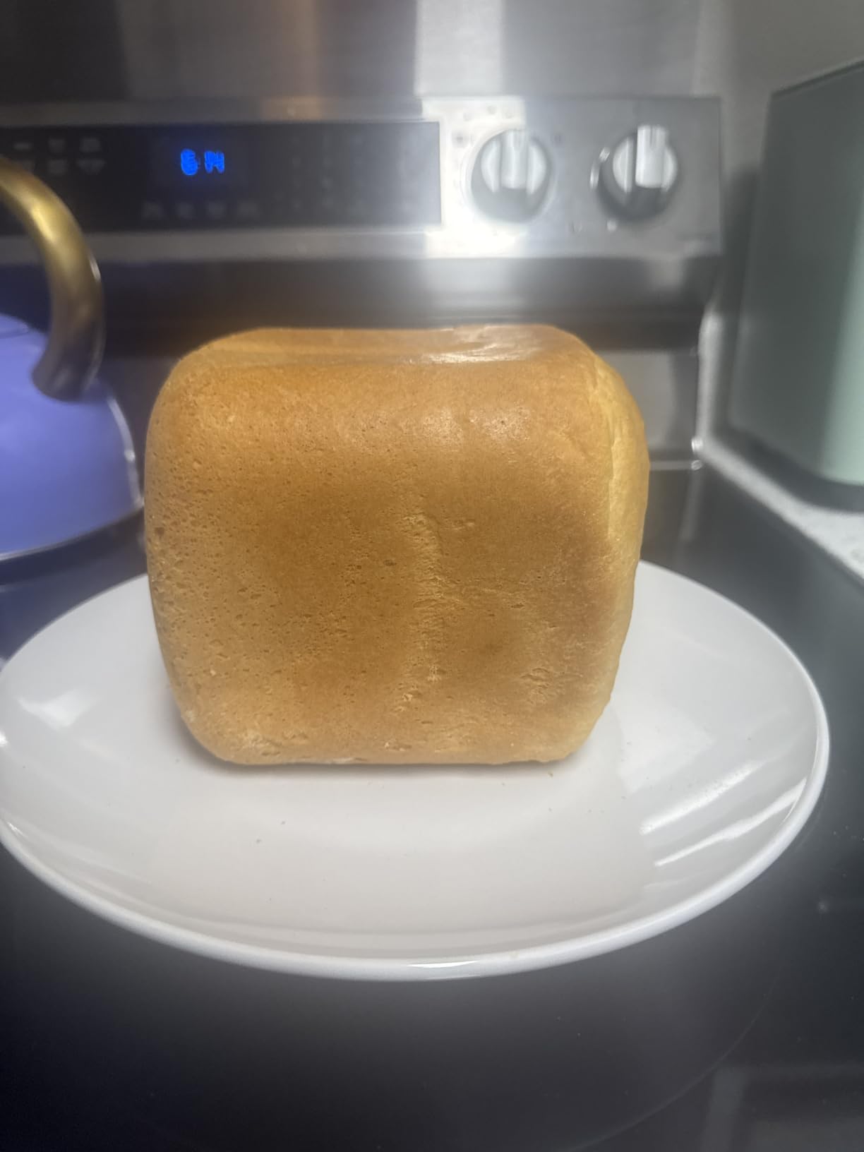 Neretva Bread Maker, 20-IN-1 2LB Bread Machine Dual Heater Bread Maker Machine Automatic with Nonstick Ceramic Pan, 15H Timer & 1H Keep Warm Set, Low Noise, Stainless Steel Breadmaker Recipe-Green customer photo 1