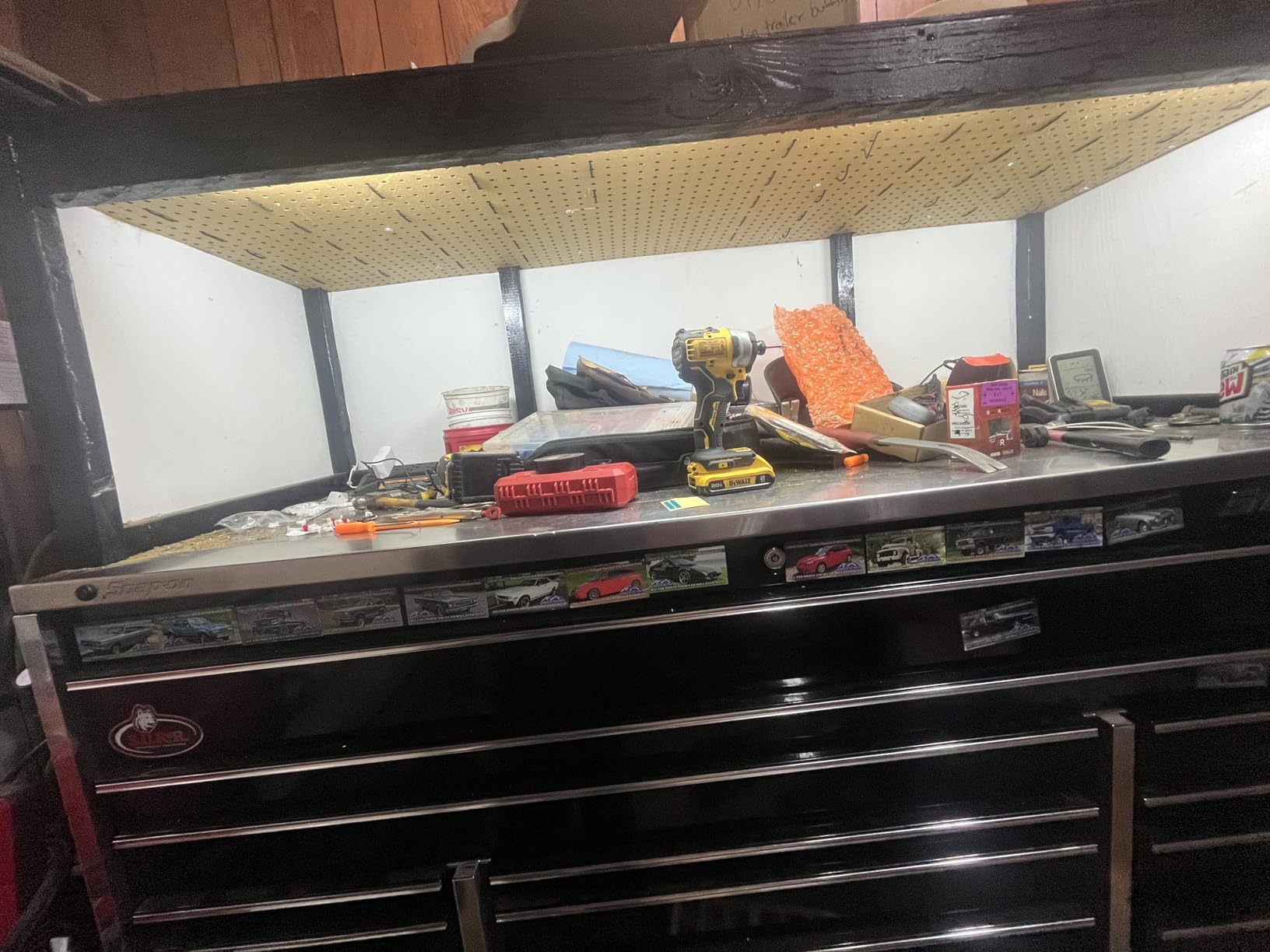 JUSJUBR Plug-in Under Cabinet Lighting, 2pcs 12 Inch Dimmable Closet Light, Cold White 6000K Linkable USB LED Light Bar, Memory Function, Under Counter Lights for Kitchen, Desk, Workspace customer photo 2