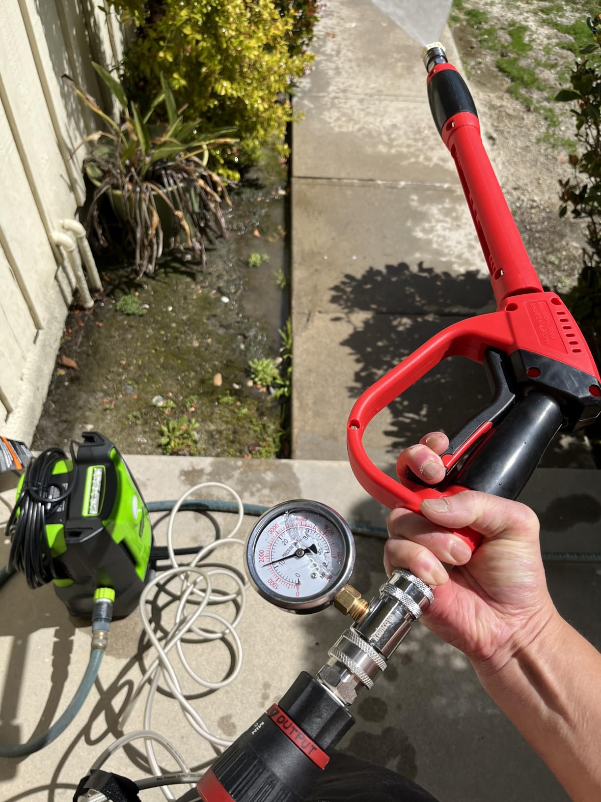 Greenworks 2000 PSI 1.2 GPM Pressure Washer (Open Frame GPW2003) GPW2003 customer photo 2