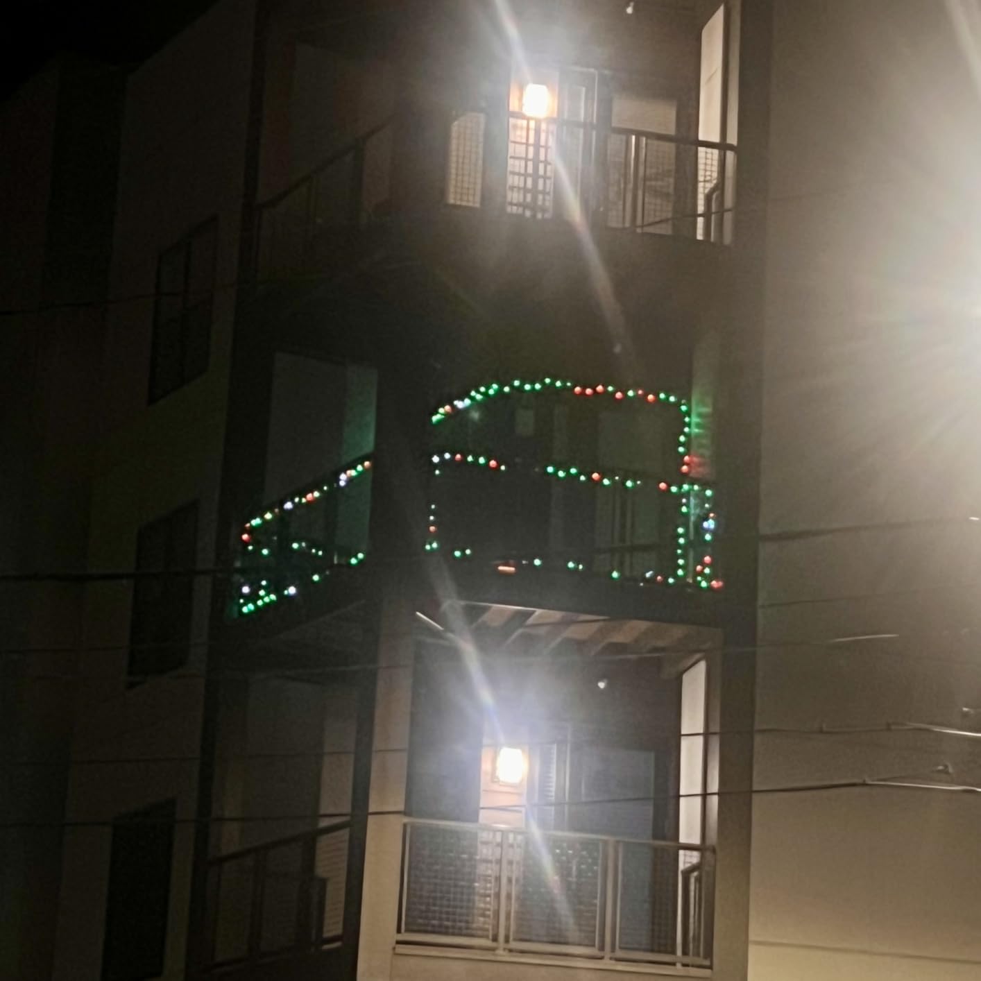 Dazzle Bright 300 LED Christmas String Lights, 100 FT Connectable Waterproof String Lights Green Wire with 8 Modes, Christmas Decorations for Indoor Outdoor Xmas Party Yard Garden (Multi Colored) customer photo 1