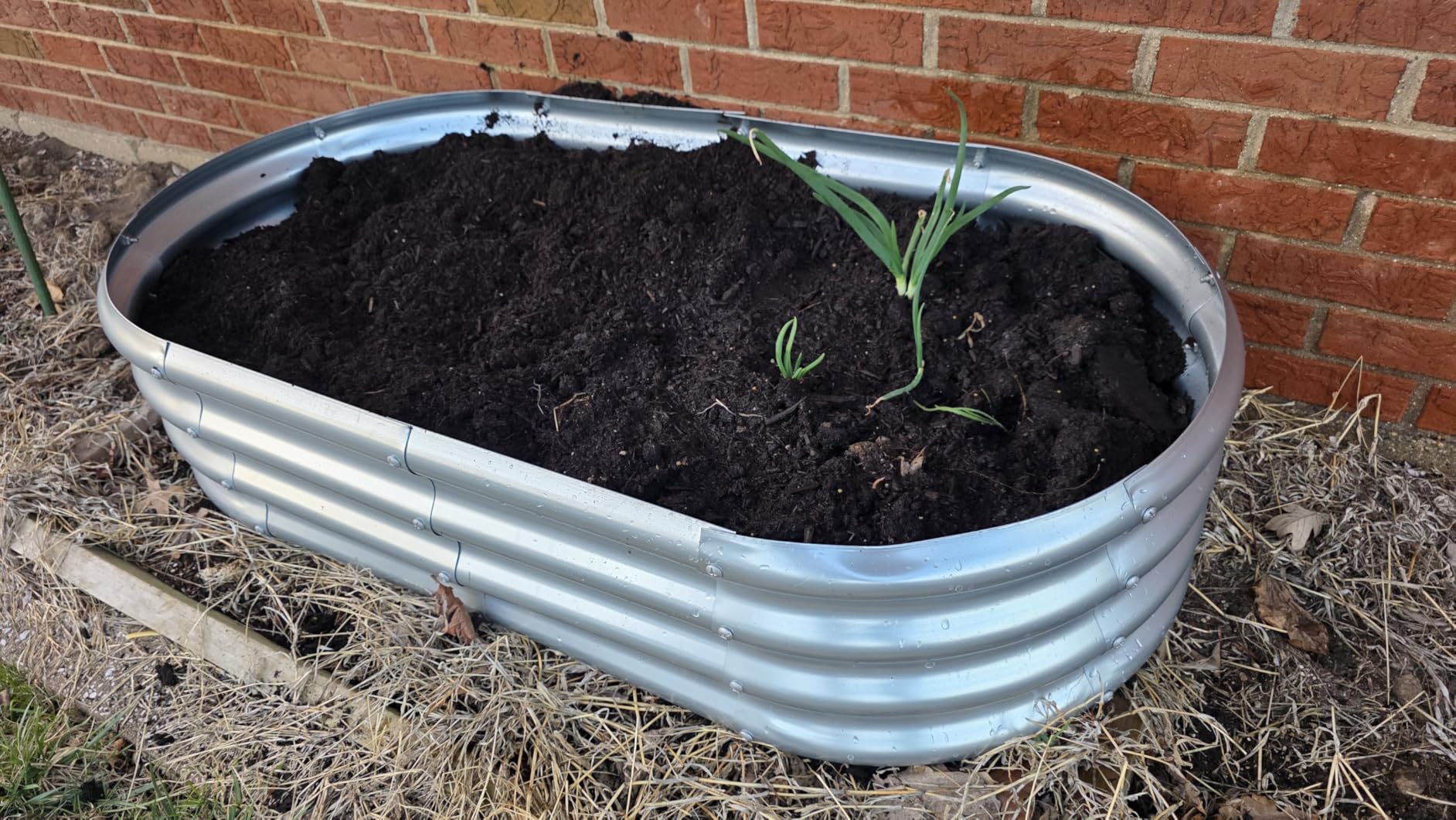 Land Guard Galvanized Raised Garden Bed Kit, Galvanized Planter Garden Boxes Outdoor customer photo 1