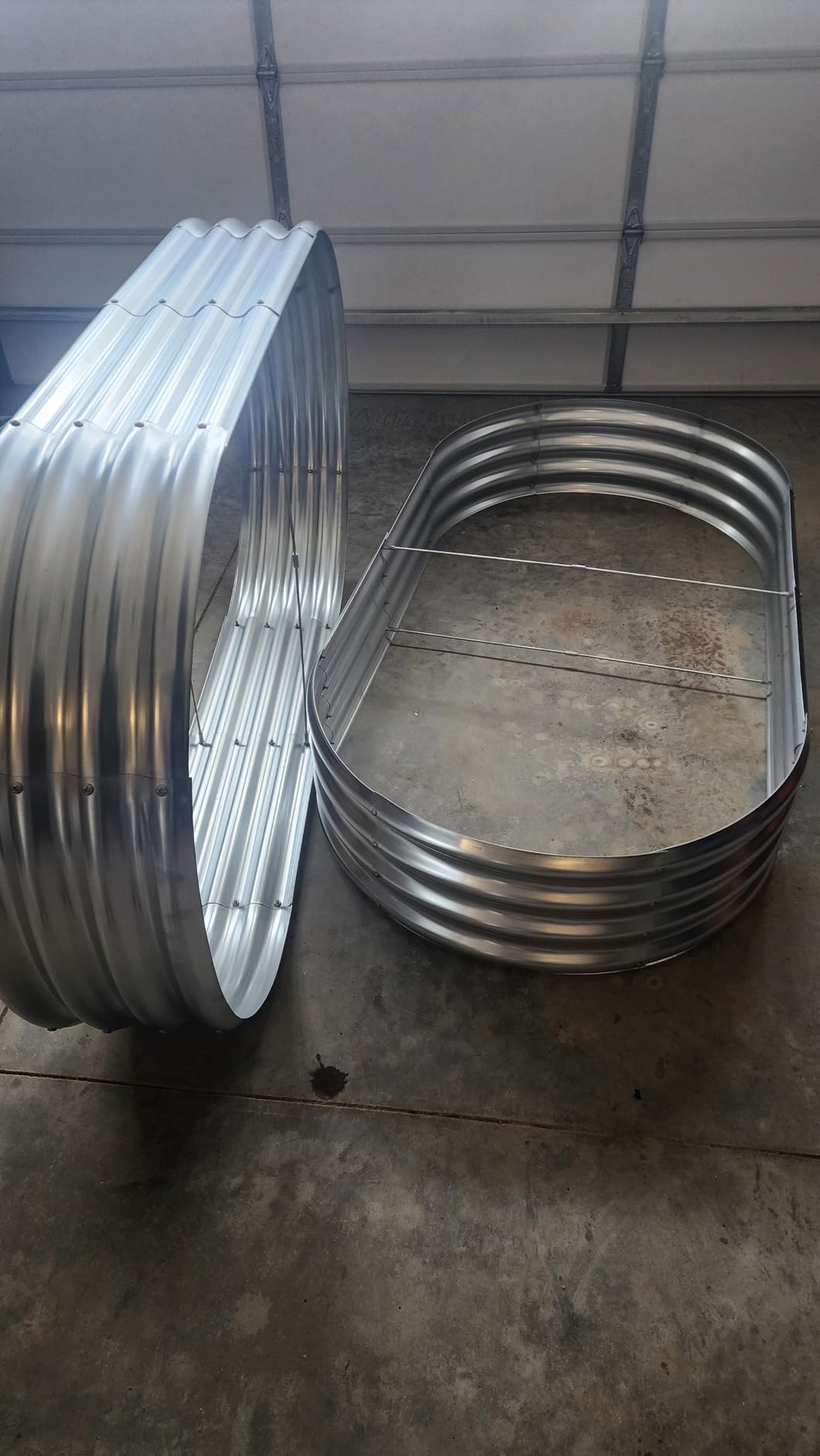 Land Guard Galvanized Raised Garden Bed Kit, Galvanized Planter Garden Boxes Outdoor customer photo 2