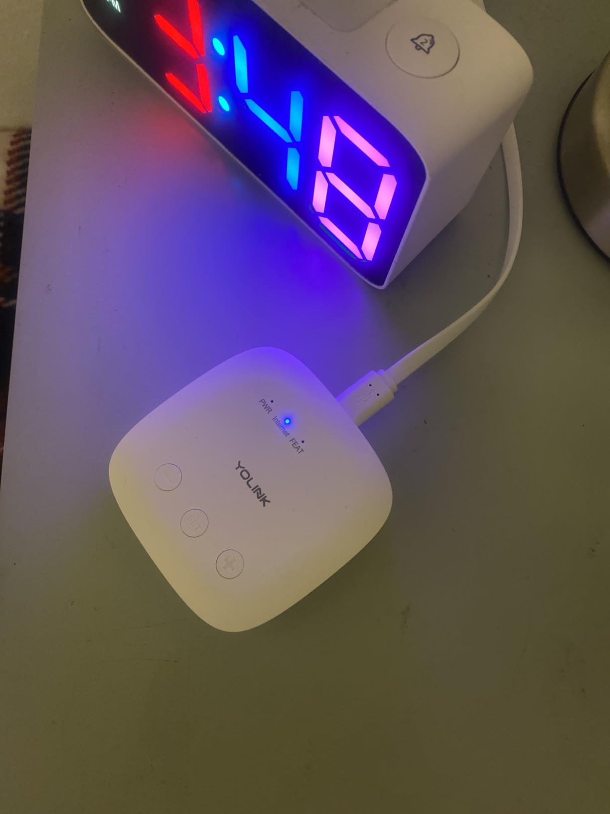 YoLink SpeakerHub - Smart Home Speaker Hub, Plays Tones/Alarms and Your Text-to-Speech Custom Messages, Voice Announcements, Audio Voice Alert, Spoken Alerts, LoRa-Powered 1/4 Mile Range, WiFi Required customer photo 2