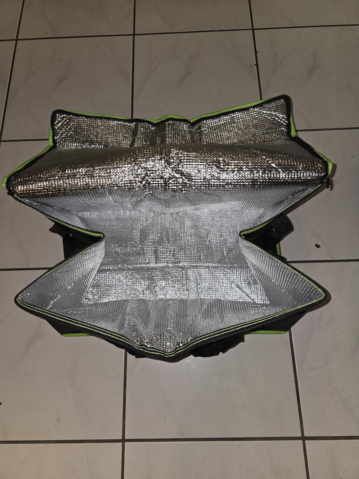 CIVJET Insulated Food Delivery Bag, XXXL Insulated Reusable Grocery Cooler/Hot Bags, Tote Bag for Shopping/Travel/Doordash, Catering Bag Doordash 22x14x13, Black, 1-Pack customer photo 1