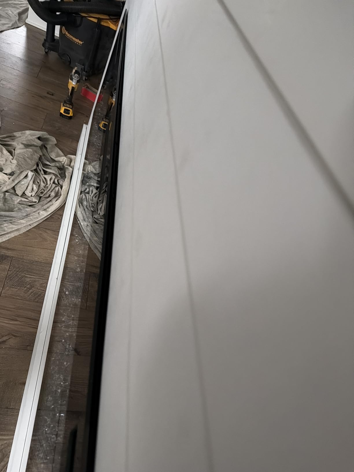 BOSSIN 72 inch Ultra-Thin Silence Linear Electric Fireplace, Recessed Wall Mounted Fireplace, Fit for 2 x 4 and 2 x 6 Stud, 12 Adjustable Flame Color & Speed,Touch Screen Remote Control with 8h Timer customer photo 1