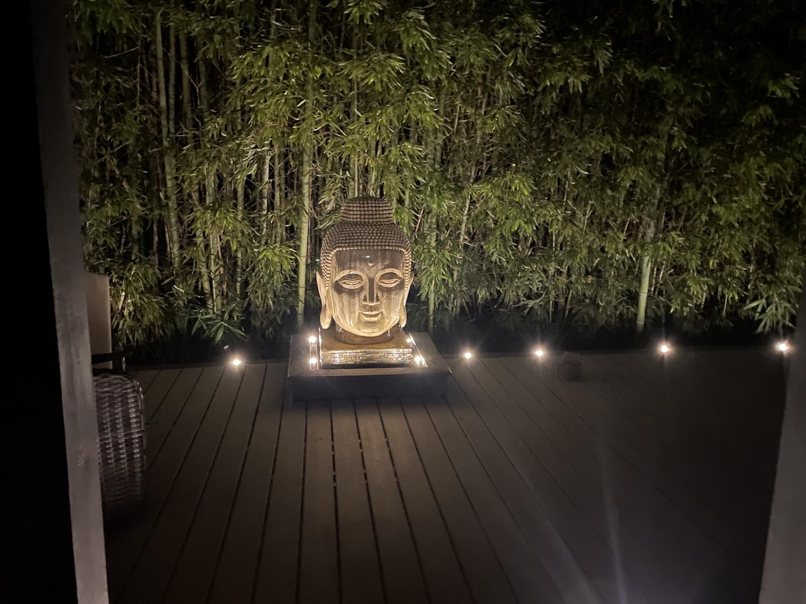 LED Deck Light Kits Warm White, 1.22 Recessed Step Light 16 Pack with Black Protective Shell, DC12V Low Voltage LED Deck Lighting, IP67 Waterproof Outdoor Stair Lights for Garden customer photo 1
