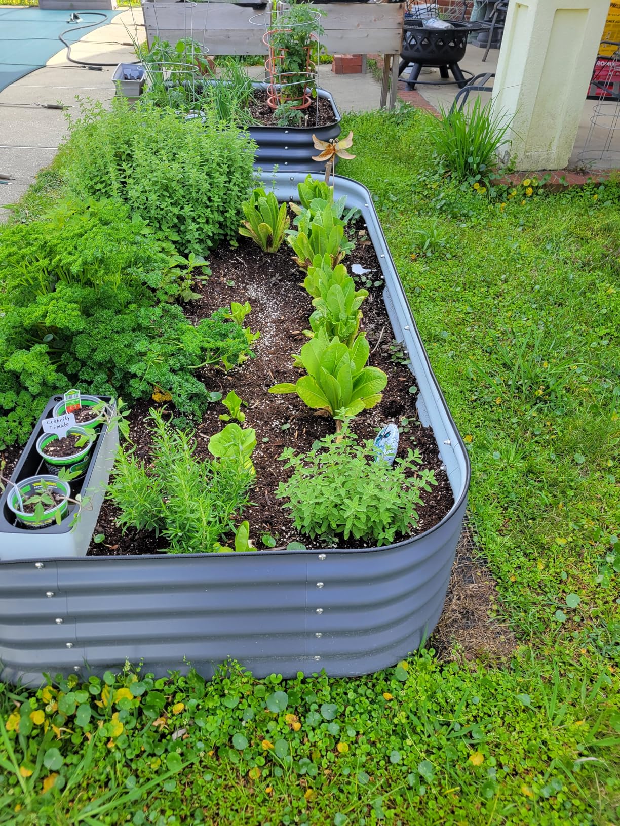 Vego Garden Raised Garden Bed Kit, 17