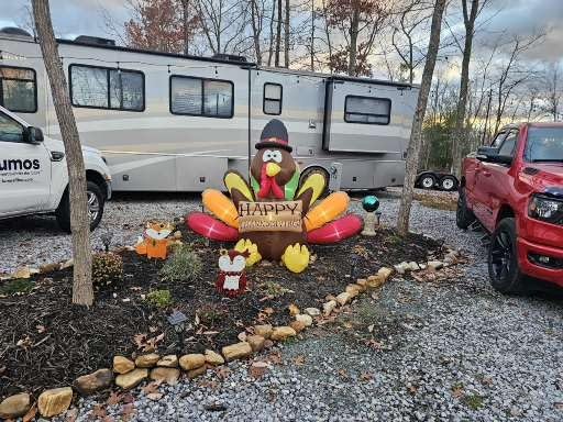 MICOCAH 6FT Thanksgiving Inflatables Turkey Decor with Pilgrim Hat & Colorful Tail, Build in LEDs Blow up Turkey Inflatable Outdoor Indoor Lawn Yard Thanksgiving Decorations - Autumn Holiday Harvest customer photo 2