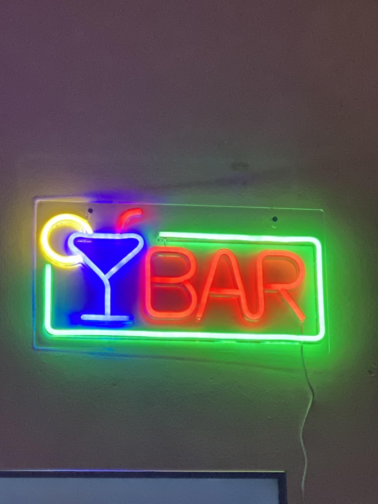JFLLamp Bar Neon Signs for Wall Decor Led Bar Lights for Bedroom Led Sign Room Decor Aesthetic Suitable for Living Room Bistro Man Cave Party customer photo 1