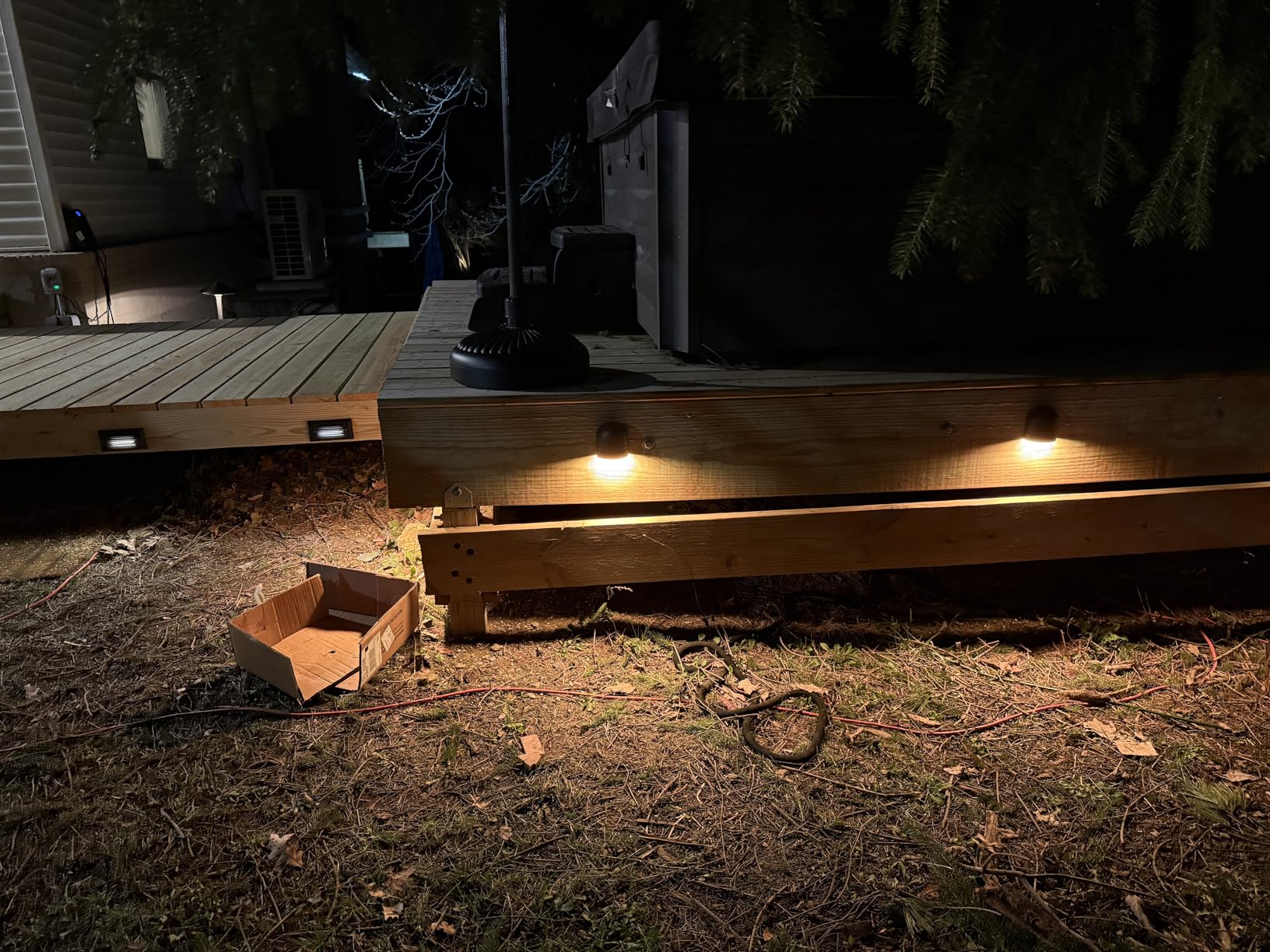 LEONLITE 12-Pack Update 5CCT Low Voltage LED Deck Lights, 250LM Ultra Bright Fence Down Light, 12-24V AC/DC Anti Glare Step Railing Light, CRI90, 1800K/2700K/3000K/4000K/5000K, IP65 customer photo 1