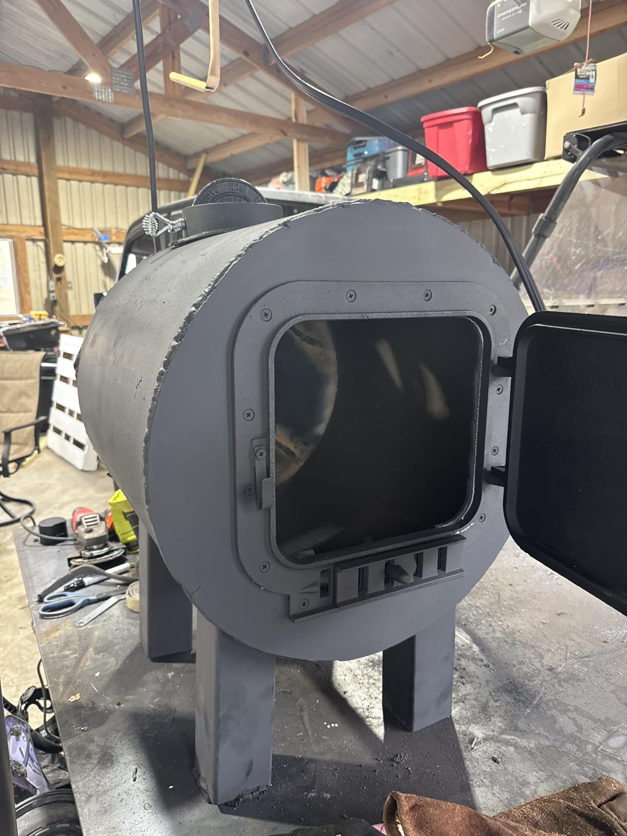 US Stove BSK2000 Barrel Camp Stove Kit customer photo 1