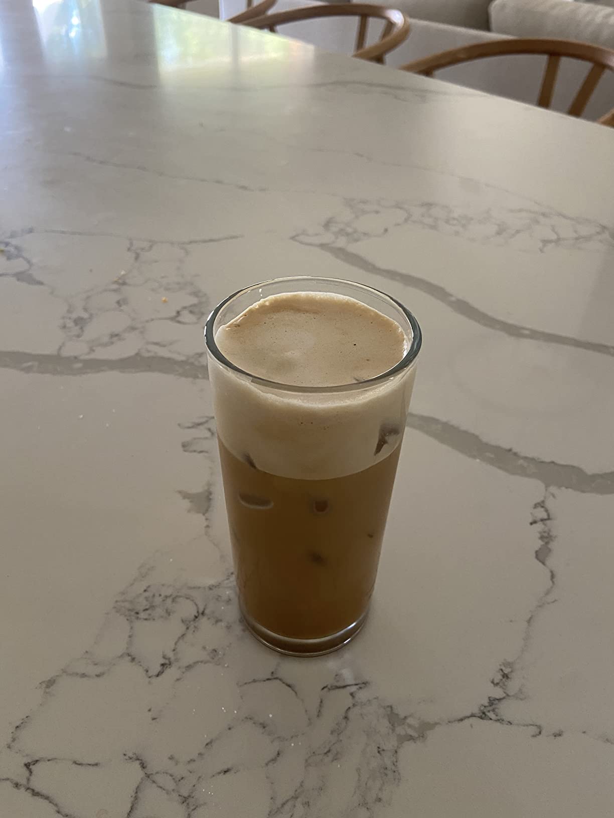 Everyday Drinking Glasses Set of 8 Drinkware Hurricane Glasses, Kitchen Glasses for Cocktail, Iced Coffee, Beer, Ice Tea, Wine, Whiskey, Water, 4 Tall Glass Cups & 4 Short Dof Drinking customer photo 2