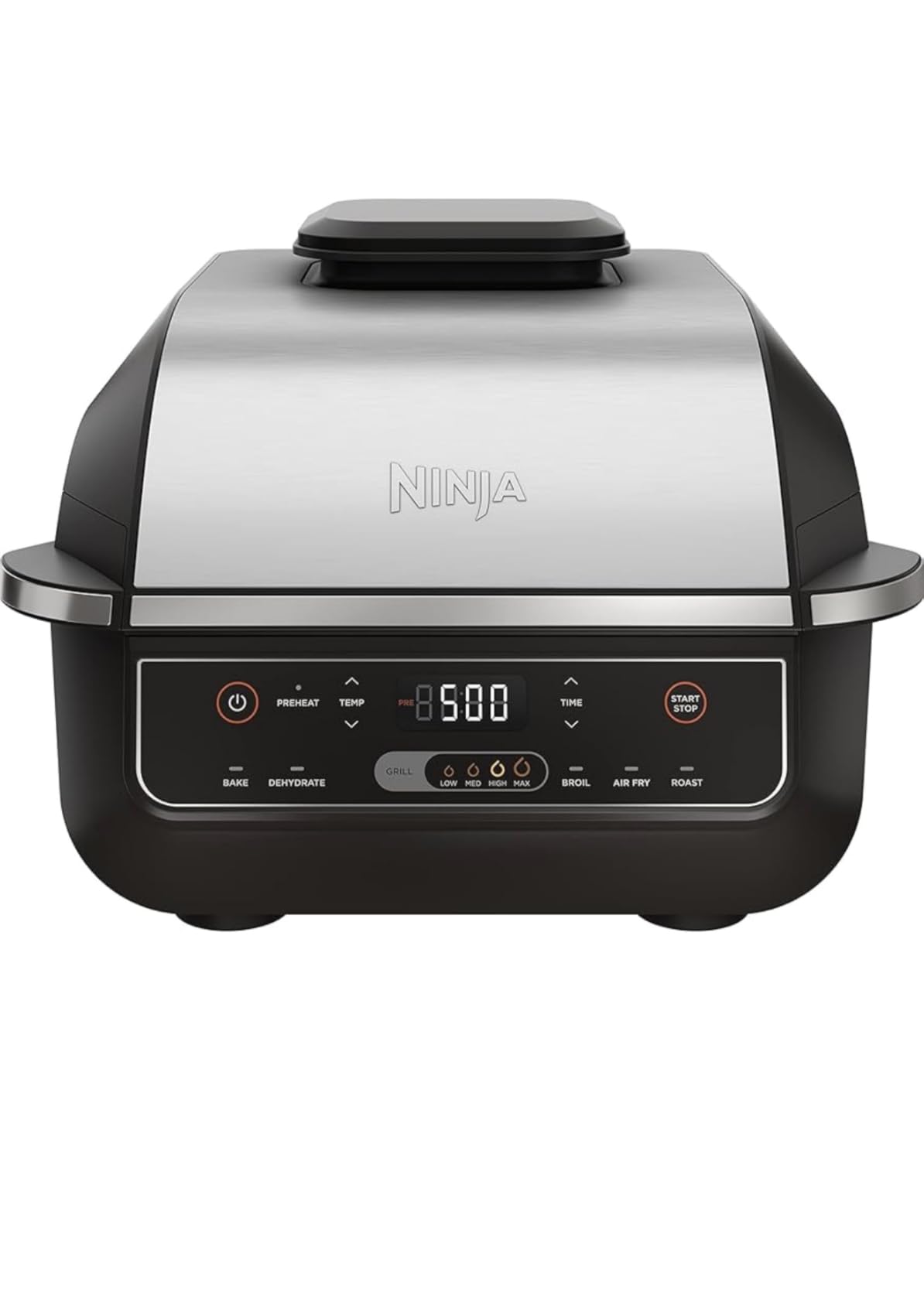 Ninja DG551 Foodi Smart XL 6-in-1 Indoor Grill with Air Fry, Roast, Bake, Broil, & Dehydrate, Foodi Smart Thermometer, 2nd Generation, Black/Silver customer photo 2