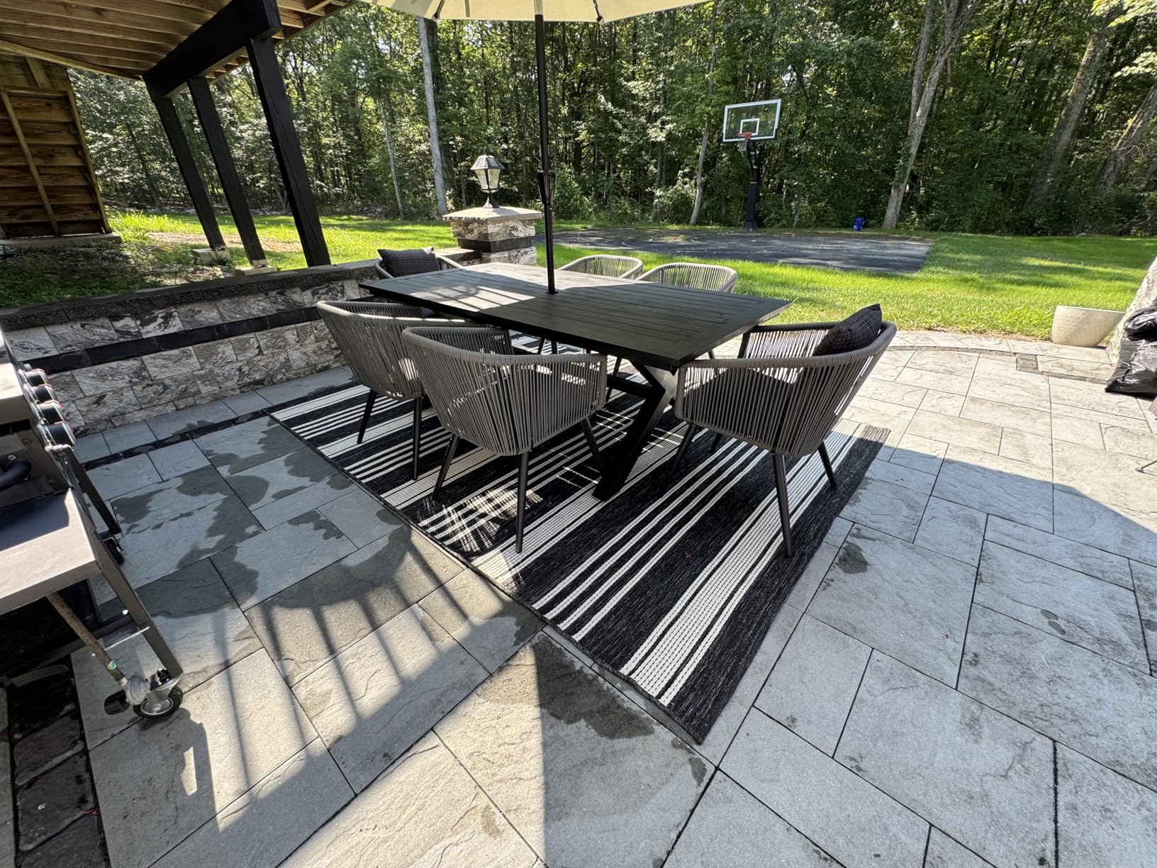 Best Choice Products Set of 2 Patio Dining Chairs, Outdoor Seating for Backyard, Poolside, Balcony w/Woven Wicker Design, 250lb Weight Capacity - Natural/Ivory customer photo 2