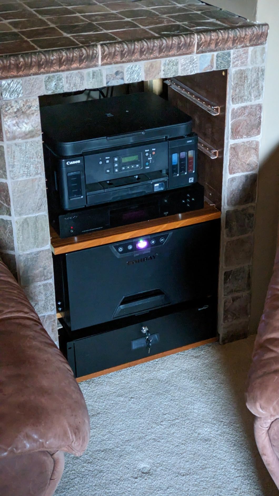 RV Car Protable Refrigerator 12V 24V 34 Quart 32L Drawer Freezer for Truck Van RV Camper SUV Boat Travel Camping Road Trips Tailgating -4℉~50℉ customer photo 1