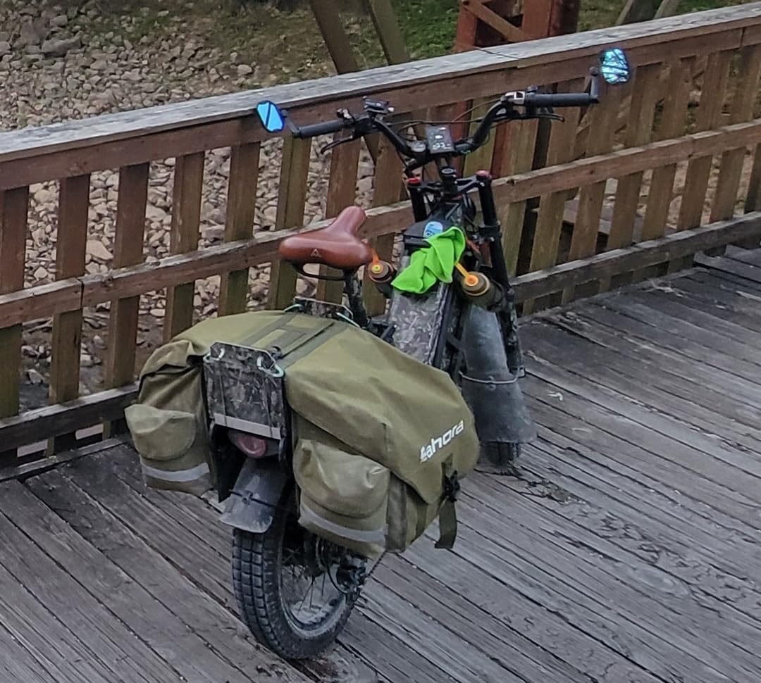 Bar End Bike Mirrors, High-Definition Convex Glass Lens for E-Bike Handlebars, Scratch Resistant, Safe Rearview 1 Pair Bicycle Mirror(Right And Left Side) customer photo 2