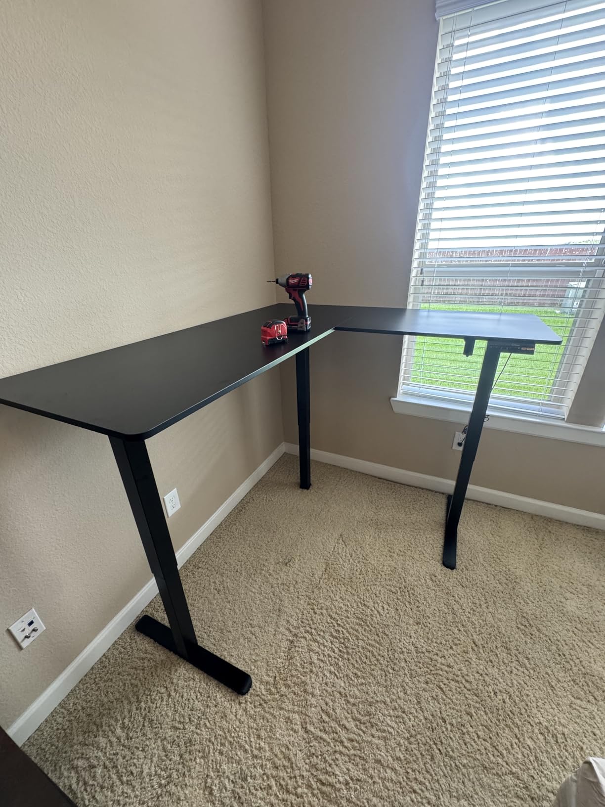 ErGear L Shaped Standing Desk, 63