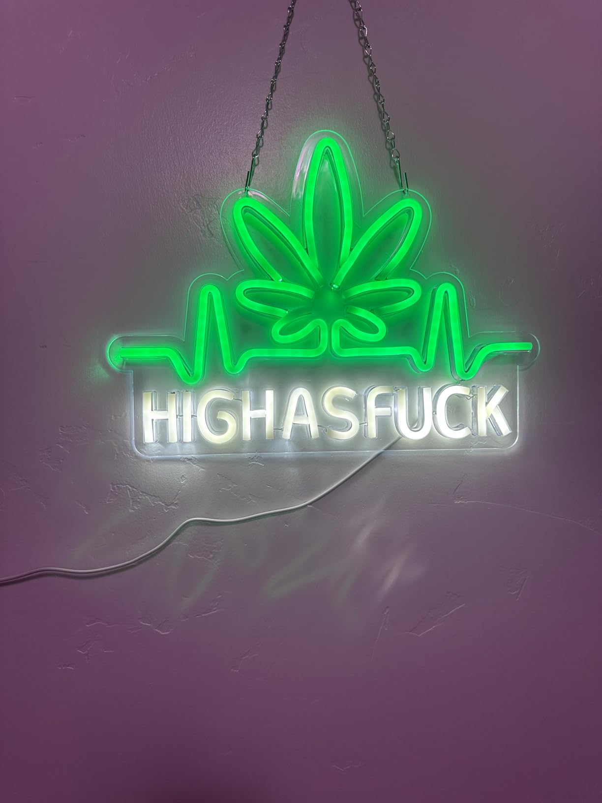 JFLLamp Crs LIGHT Neon Signs for Wall Decor Neon Lights for Bedroom Led Signs Suitable for Man Cave Bar Pub Restaurant Christmas Birthday Party Gift Led Art Wall Decorative Crs Light Bar Sign, 5V Usb Power, 17*11 Inch(Azure+red+white） customer photo 1