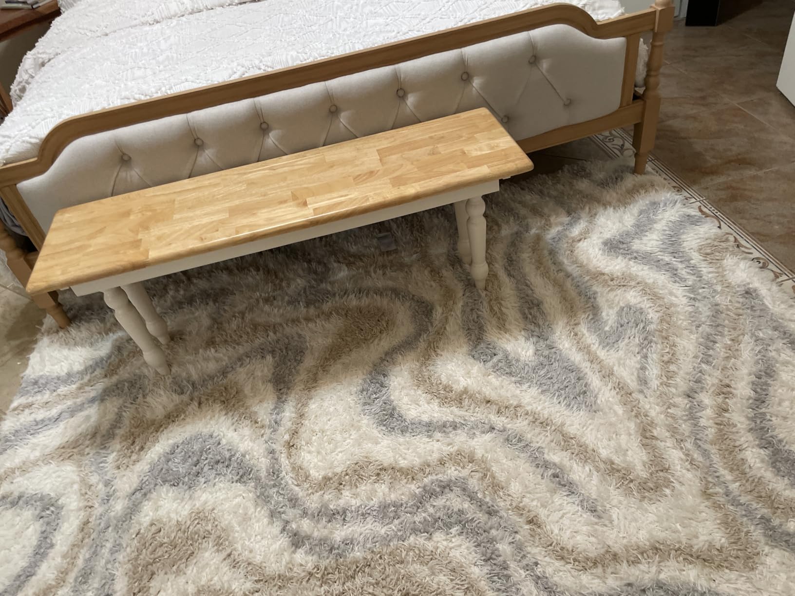 Boraam Windsor Backless Dining Bench - Equistian Green customer photo 1