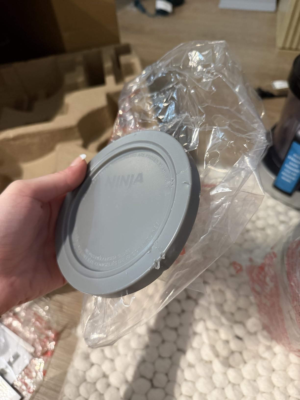 Ninja CREAMi Deluxe Ice Cream Maker 11-in-1 Programs XL Capacity Includes Two 24-oz Family-Size Tubs Silver NC501 customer photo 1