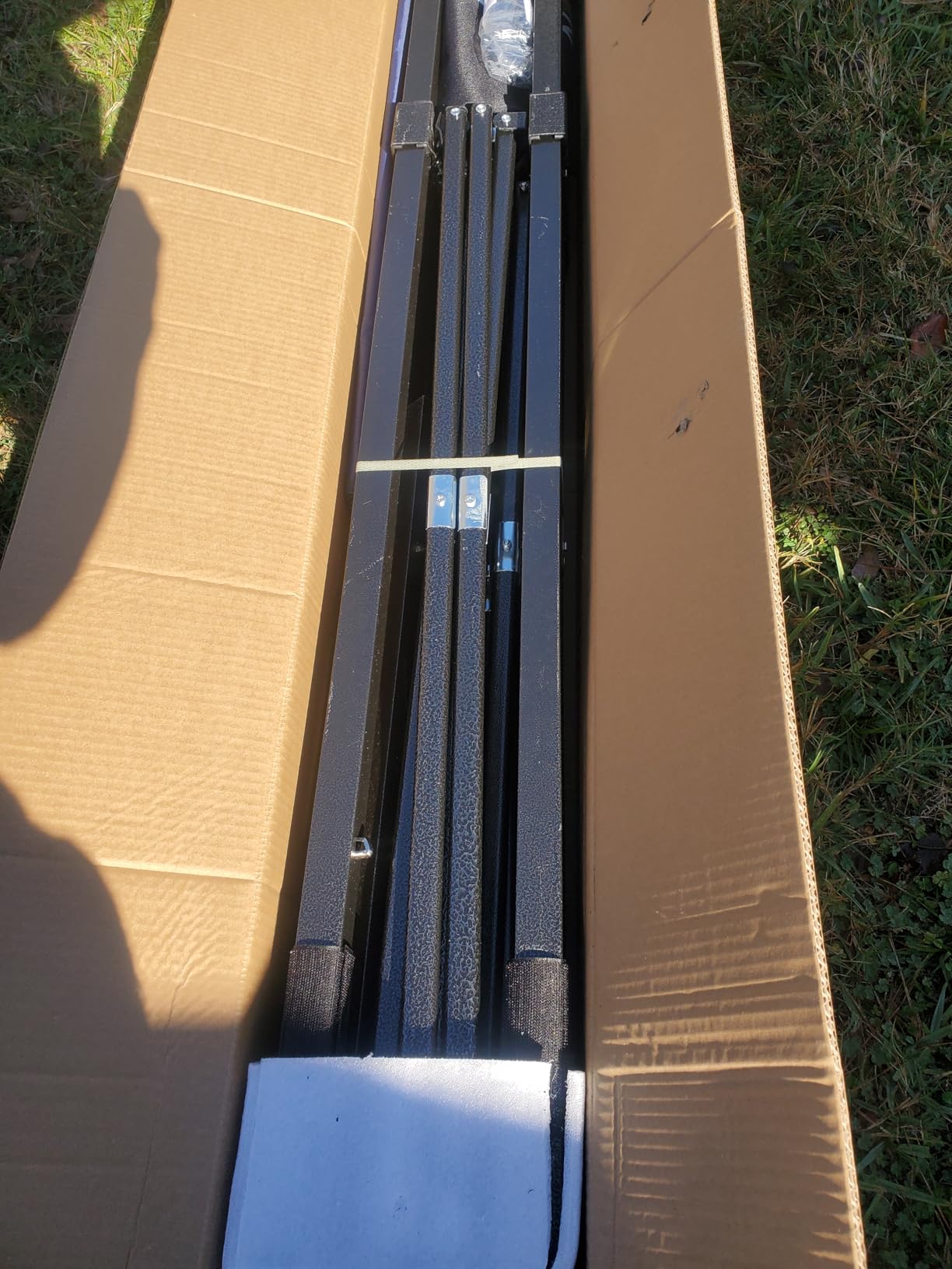 COBIZI 10x20 Heavy Duty Pop Up Canopy Tent with 6 Sidewalls Thicken Frame, Commercial Easy Up Outdoor Wedding Party Tents, All Season Waterproof Windproof with Stakes Sandbags Ropes Roller Bag, White customer photo 1