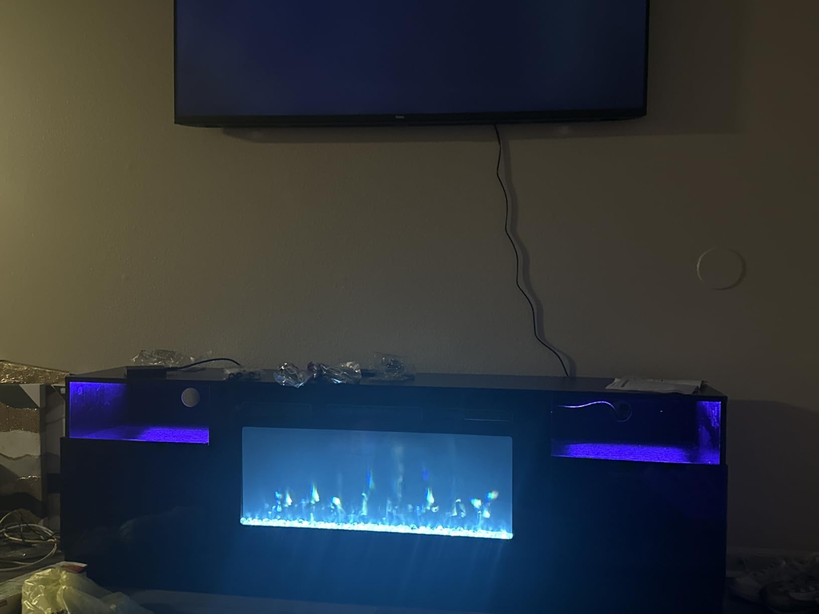 oneinmil Fireplace TV Stand with 36