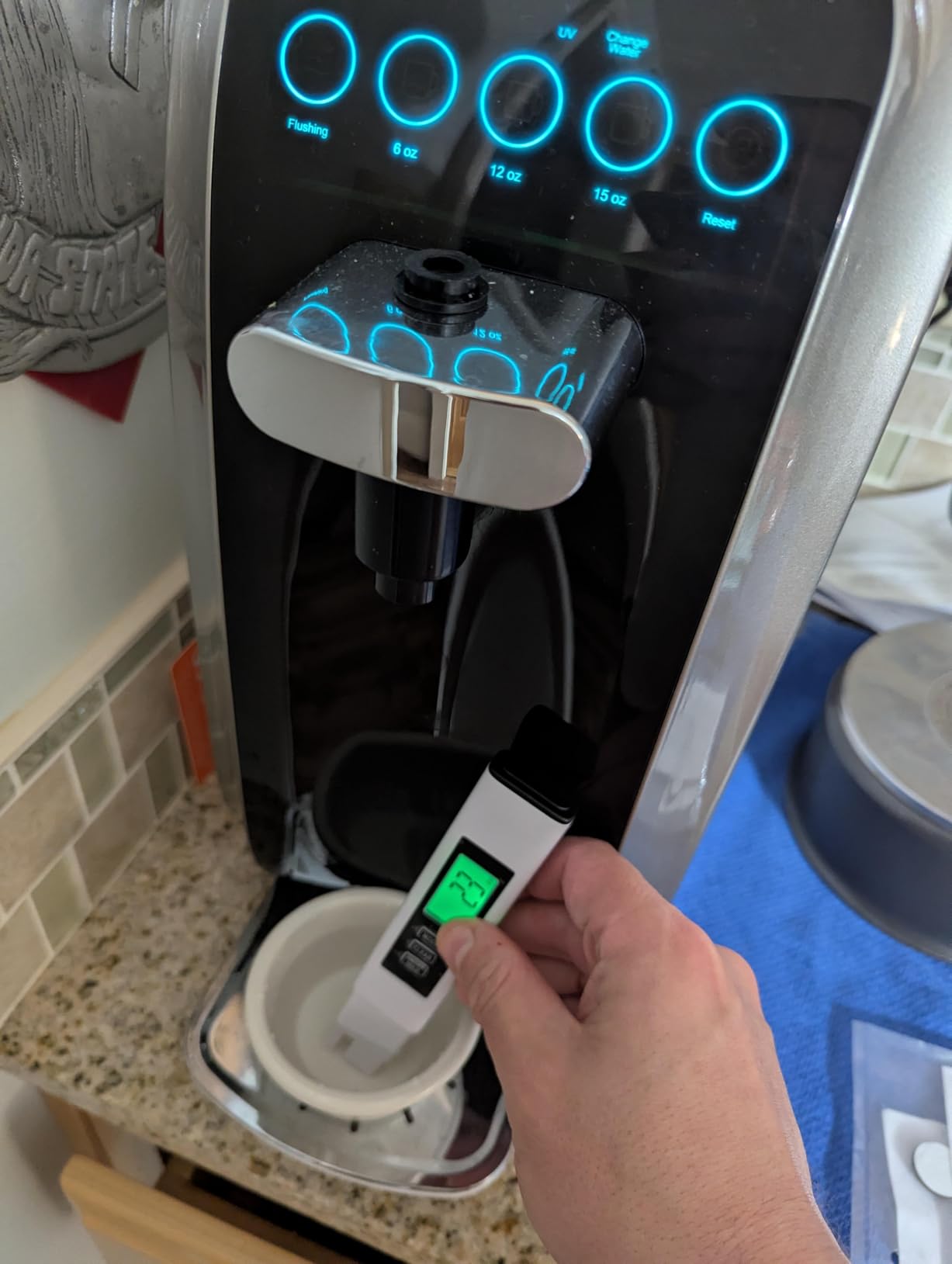 SimPure Y7P-BW UV Countertop Reverse Osmosis Water Filter, NSF/ANSI 58 Certified, 5 Stage RO Water Filtration System, Water Purifier for Home, No Installation, 4: 1 Pure to Drain, Classic Pure Taste customer photo 1