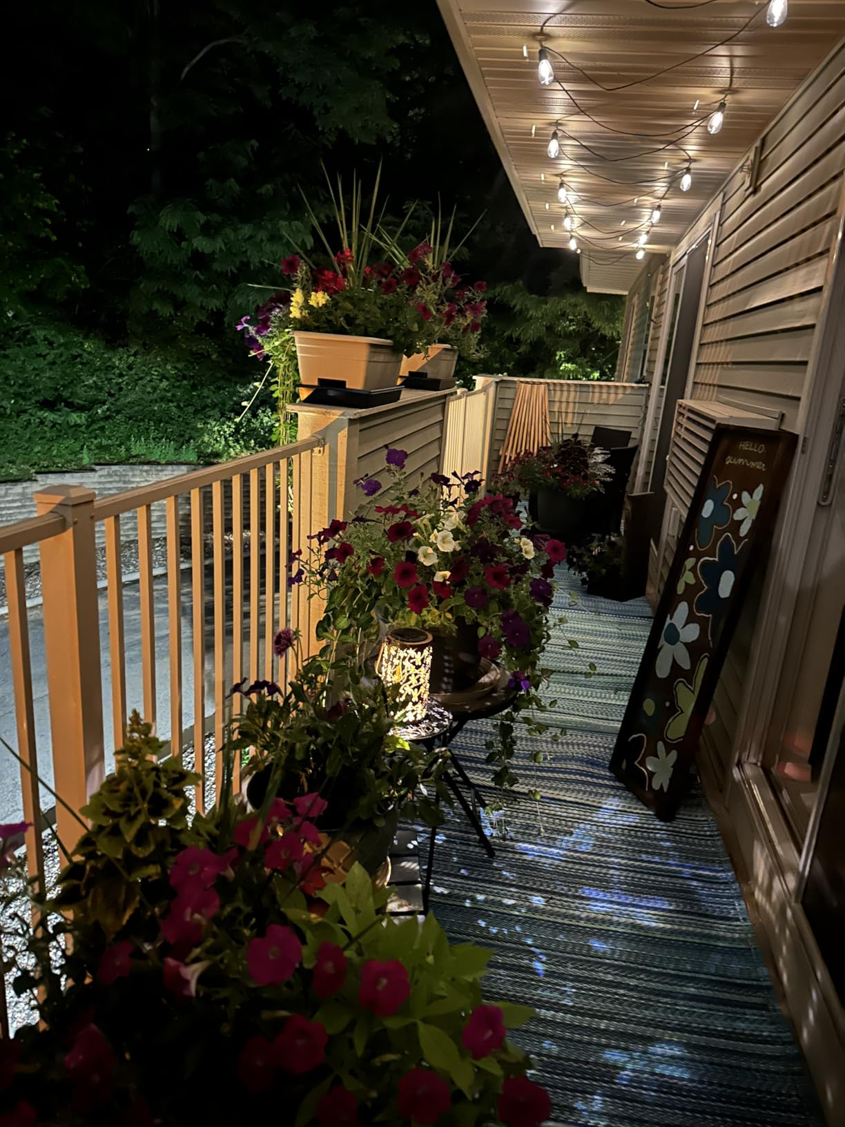 addlon 54FT(48+6) Solar String Lights Outdoor Waterproof with USB Charging & Remote Control customer photo 1