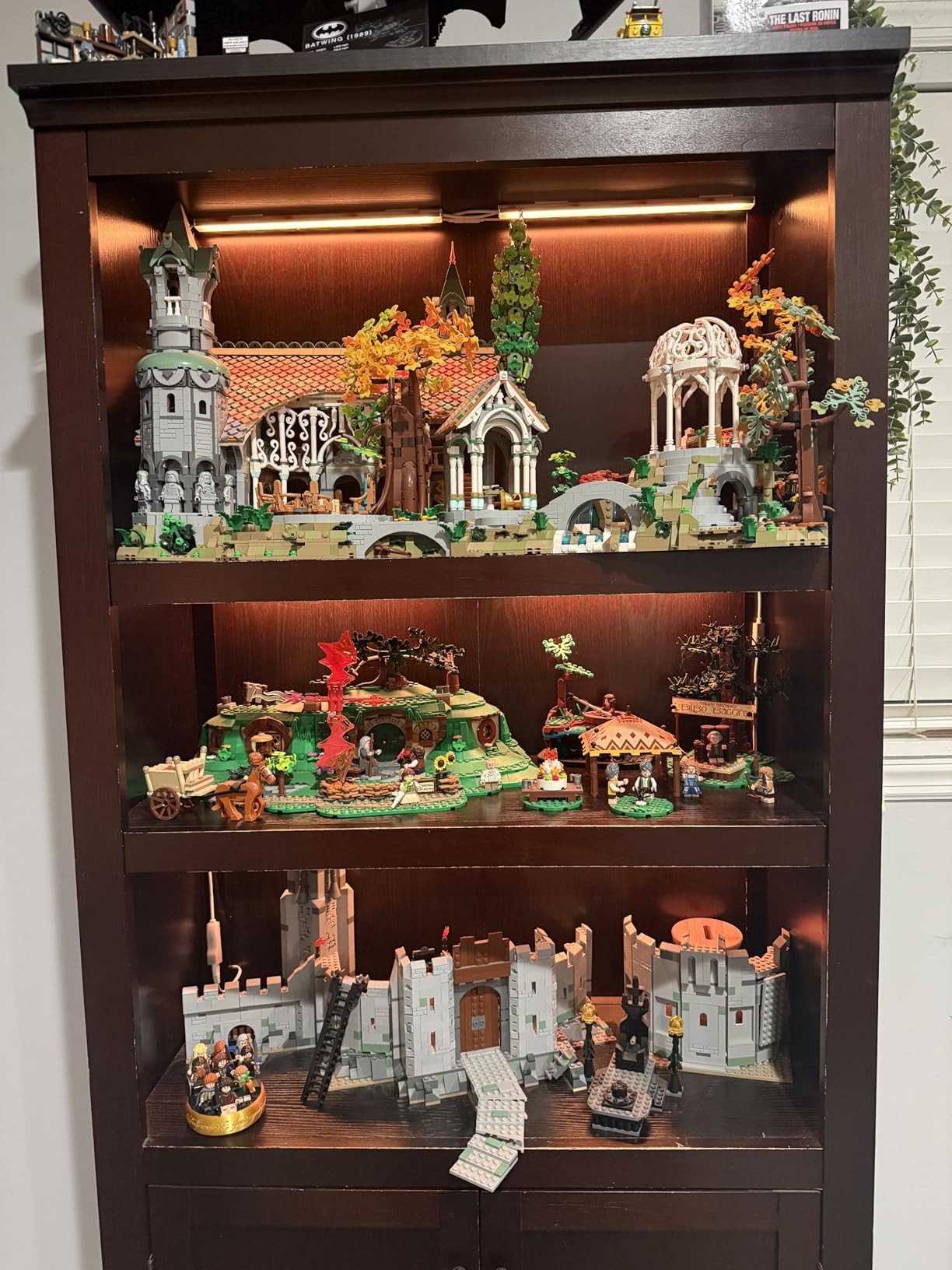 Maylit Under Cabinet Lights Plug in, 3 Pcs 12 Inch Ultra Thin Under Cabinet Lighting, Super Bright Daylight White Under Counter Lights for Kitchen, Dimmable Light for Cabinet, Counter, Workbench, Desk customer photo 1