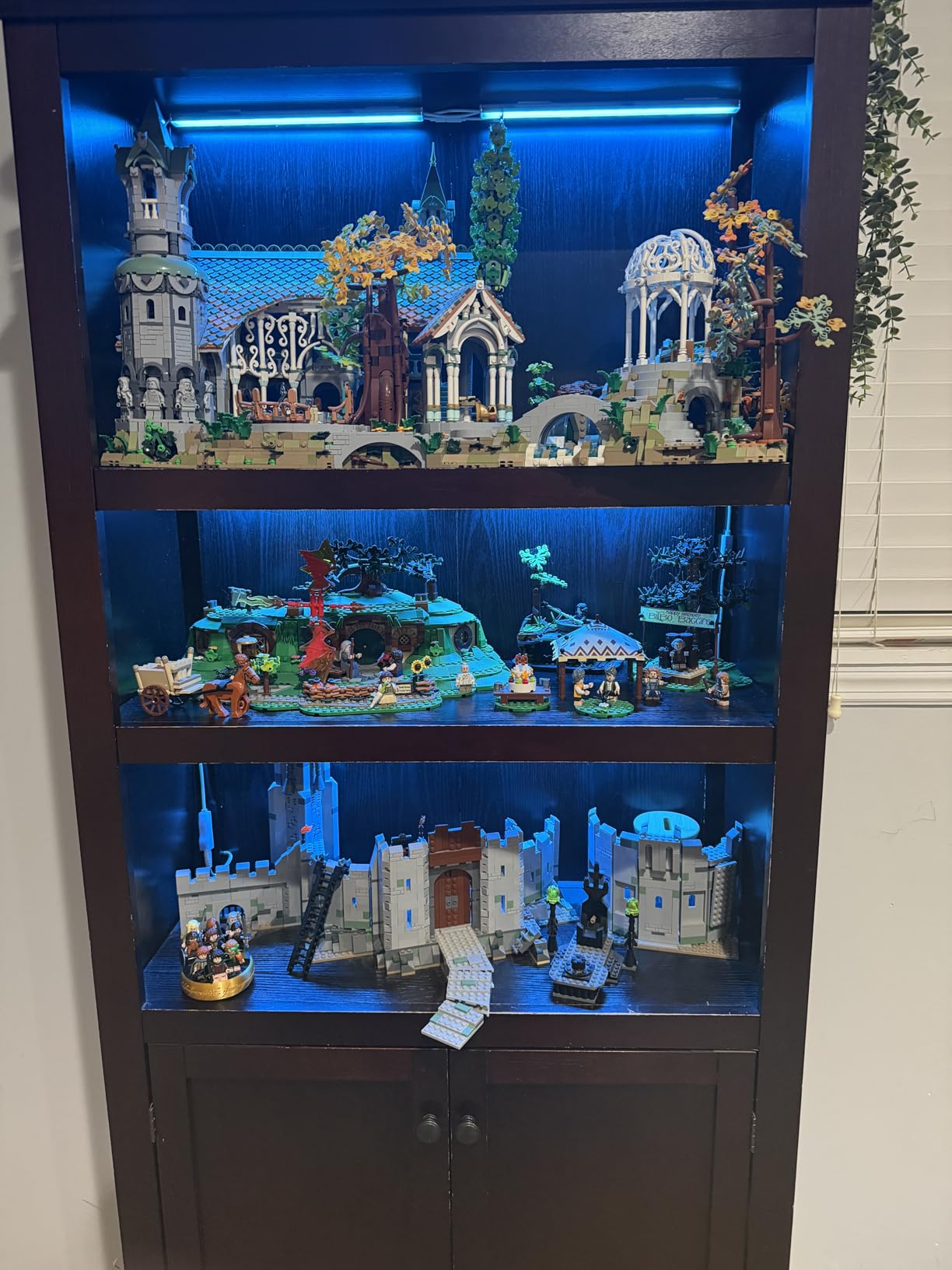 Maylit Under Cabinet Lights Plug in, 3 Pcs 12 Inch Ultra Thin Under Cabinet Lighting, Super Bright Daylight White Under Counter Lights for Kitchen, Dimmable Light for Cabinet, Counter, Workbench, Desk customer photo 2