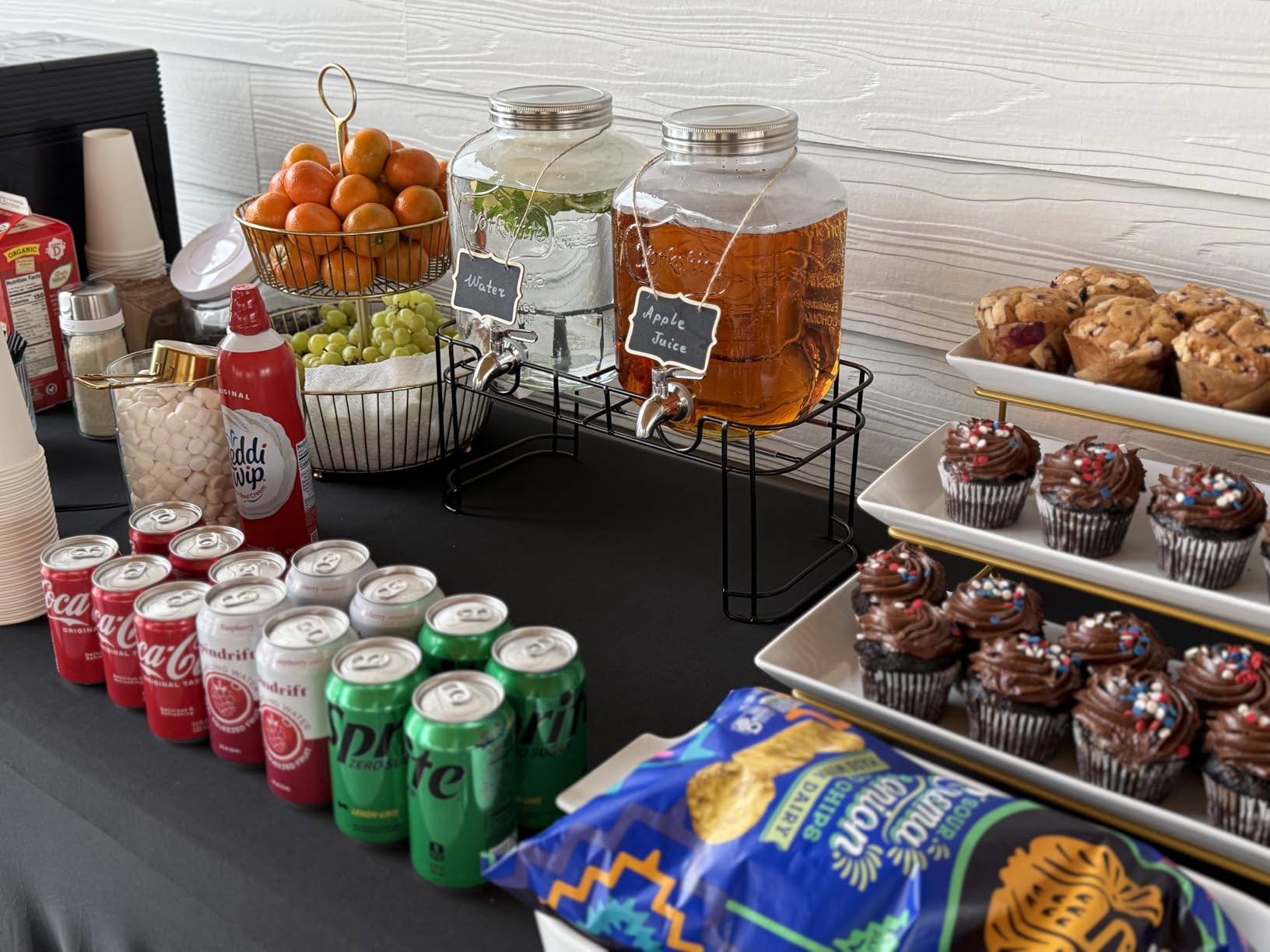 1 Gallon Glass Drink Dispensers For Parties 2PACK.Beverage Dispenser,Glass Drink Dispenser With Stand And Stainless Steel Spigot 100% Leakproof.Lemonade Dispenser With Ice Cylinder.Laundry Detergent customer photo 1