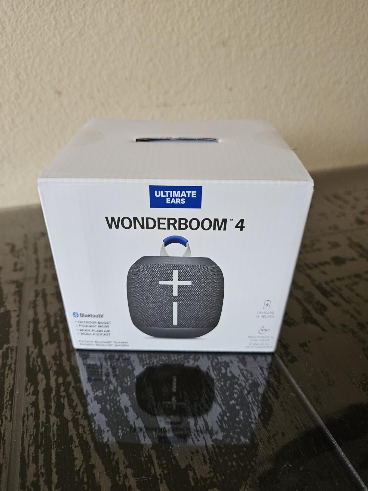 Ultimate Ears WONDERBOOM 4 Portable Waterproof Bluetooth Speaker with Big Bass and 360-Degree Sound, Dustproof Floating Speaker with 131ft Range customer photo 1