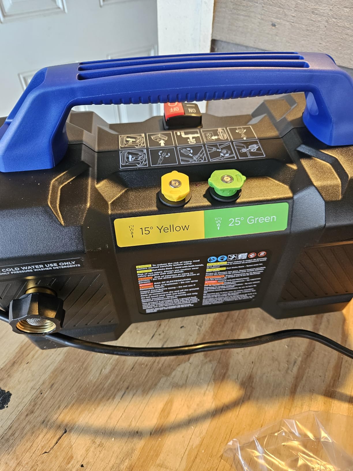 Westinghouse ePX3100v Electric Pressure Washer, 2100 Max PSI 1.76 Max GPM, Built-in Carry Handle, Detachable Foam Cannon, Pro-Style Steel Wand, 3-Nozzle Set, for Cars/Fences/Driveways/Home/Patios customer photo 2