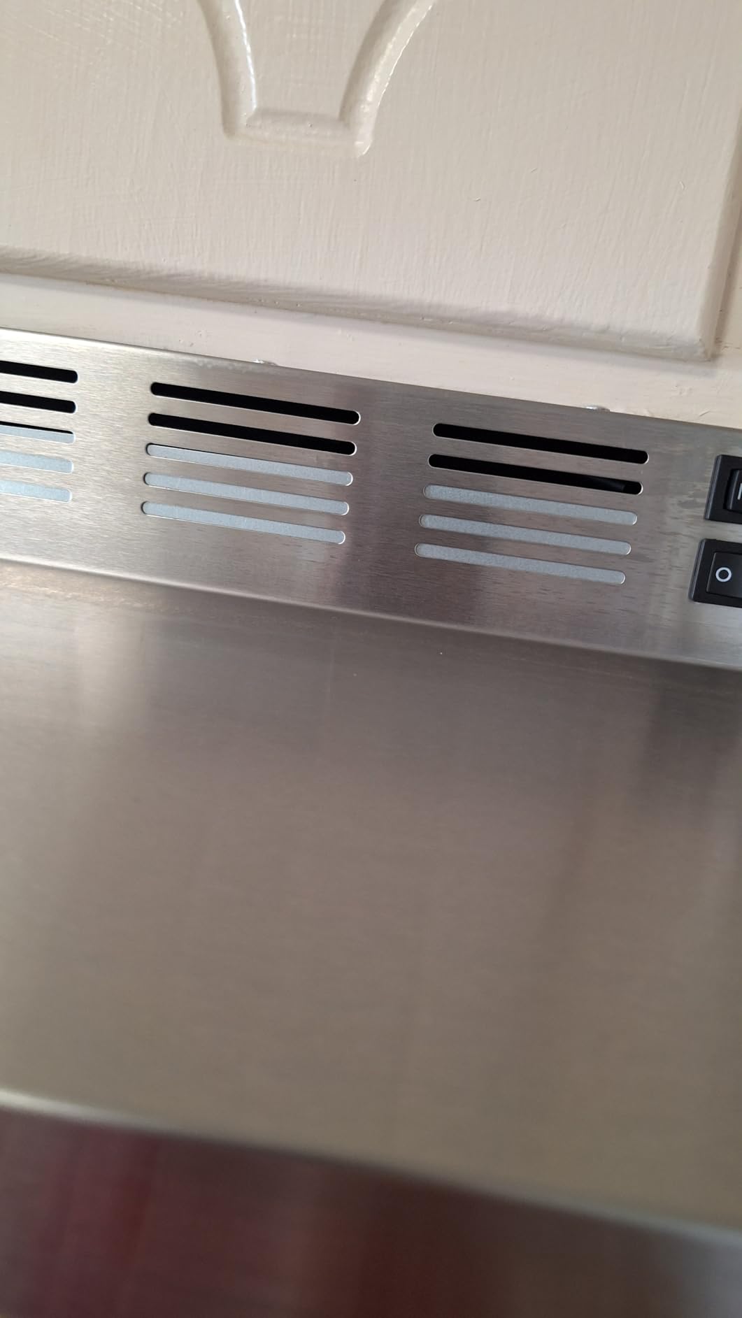 Range Hood 30 inch Under Cabinet, Stainless Steel Kitchen Vent Hood 280CFM, Built-in Kitchen Stove Hood w/Rocker Button Control, Ducted/Ductless Convertible Duct, 2 Speeds Fan, Bright LED Light customer photo 2