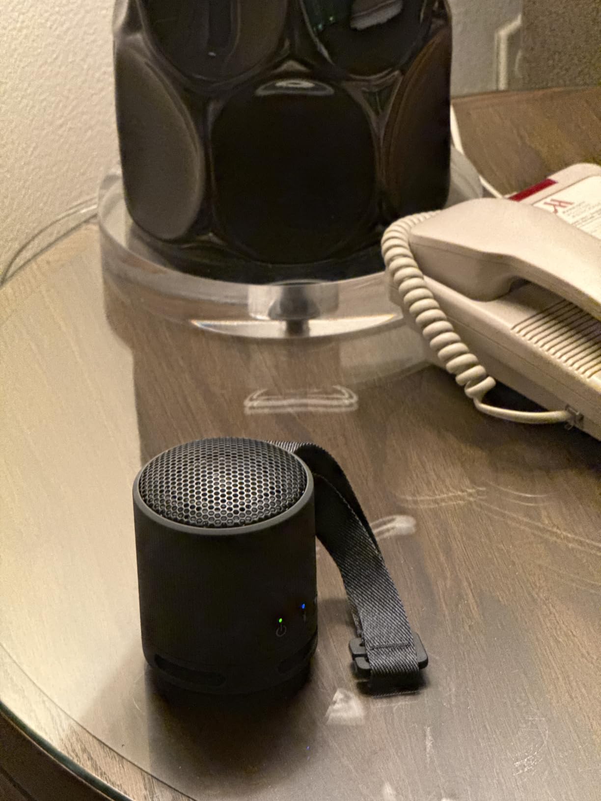 Sony SRS-XB100 Wireless Bluetooth Portable Lightweight Super-Compact Travel Speaker, Durable IP67 Waterproof & Dustproof Shower Speaker, 16 Hr Battery customer photo 1