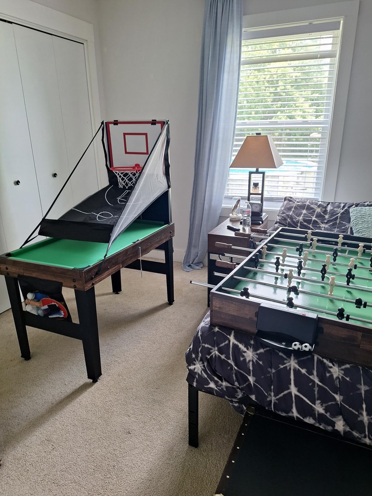 Best Choice Products 13-in-1 Combo Game Table Set for Home, Game Room, Friends & Family w/Ping Pong, Foosball, Basketball, Air Hockey, Archery, Chess, Checkers, Shuffleboard, Bowling customer photo 1