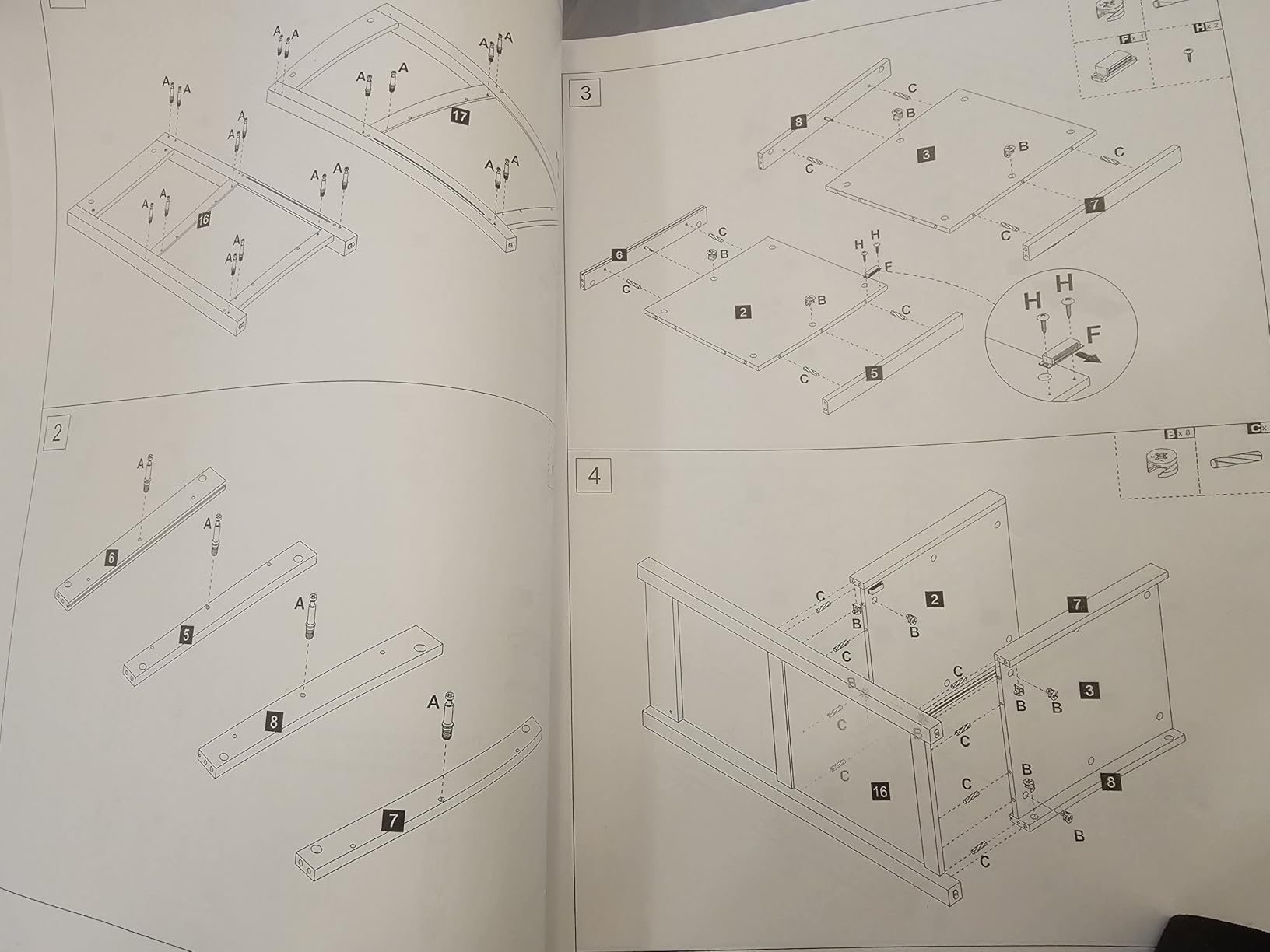 VEVOR Kitchen Island Cart with Solid Wood Top, 35.4