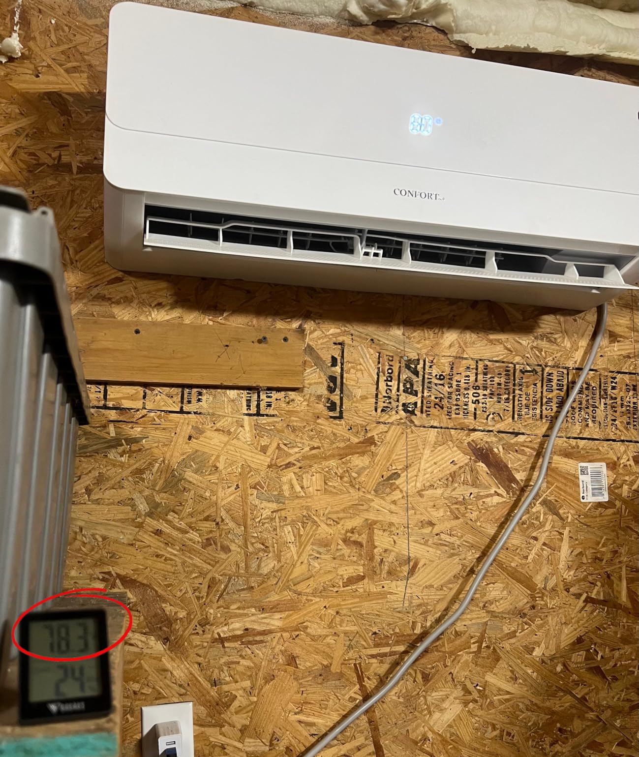 Confortotal 12000 BTU Mini Split Air Conditioner and Heat Pump 110V Ductless,1 ton,with WIFI Compatible with Alexa customer photo 2