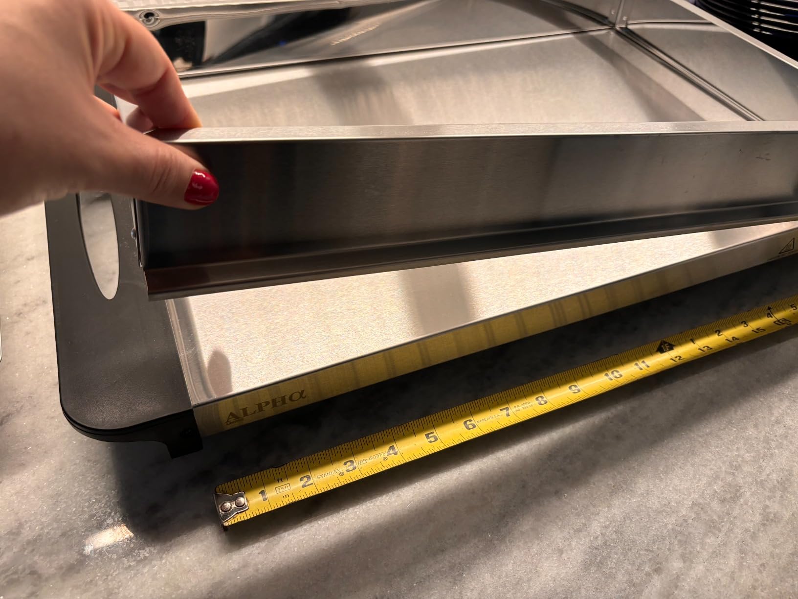 Alpha Living 3x2.5 QT Food Warmers for Parties Buffet Servers and Warmers - Premium Catering Supplies Buffet Display - Stainless Steel Electric Food Warmers with Temperature Control customer photo 2