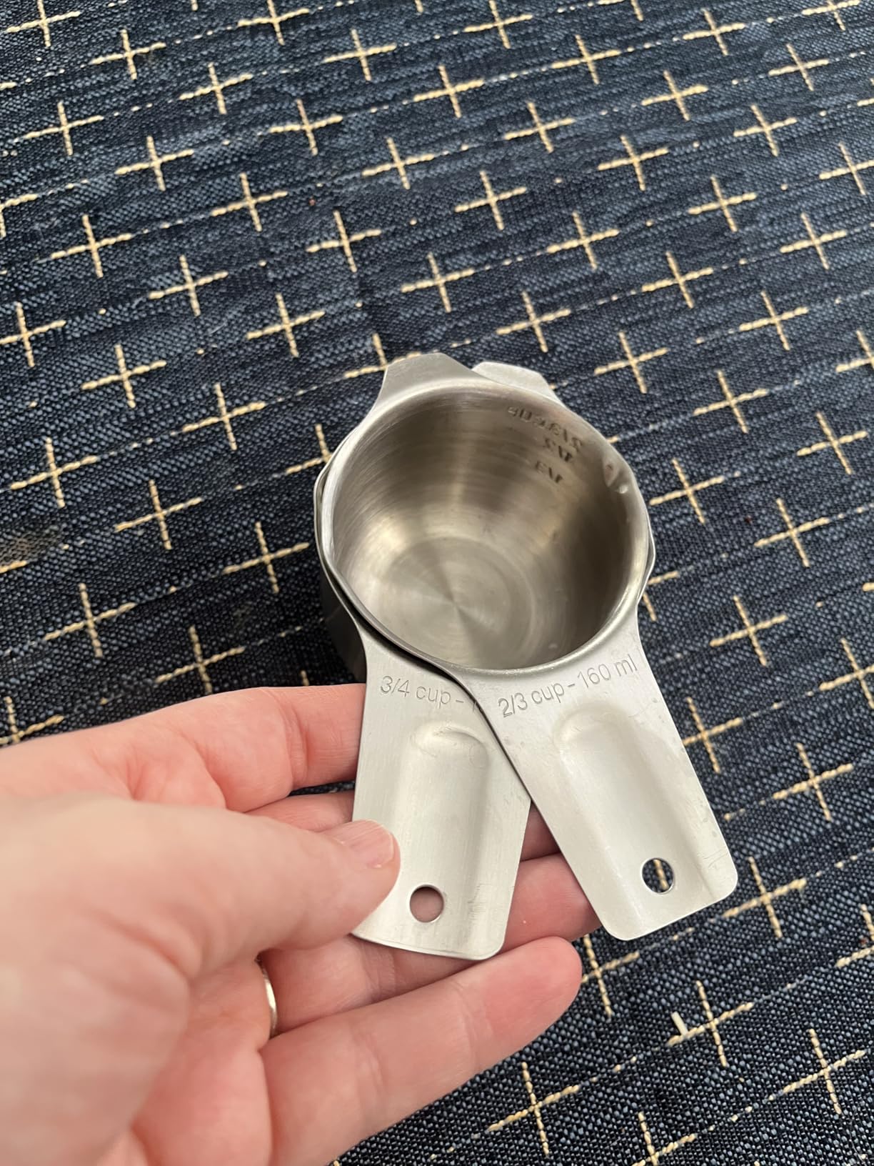 Spring Chef Stainless Steel Measuring Cups and Spoons Set of 14 with Leveler, Nesting Kitchen Metal Measuring Cups and Spoons Set for Dry and Liquid Ingredients, Perfect for Cooking & Baking customer photo 2