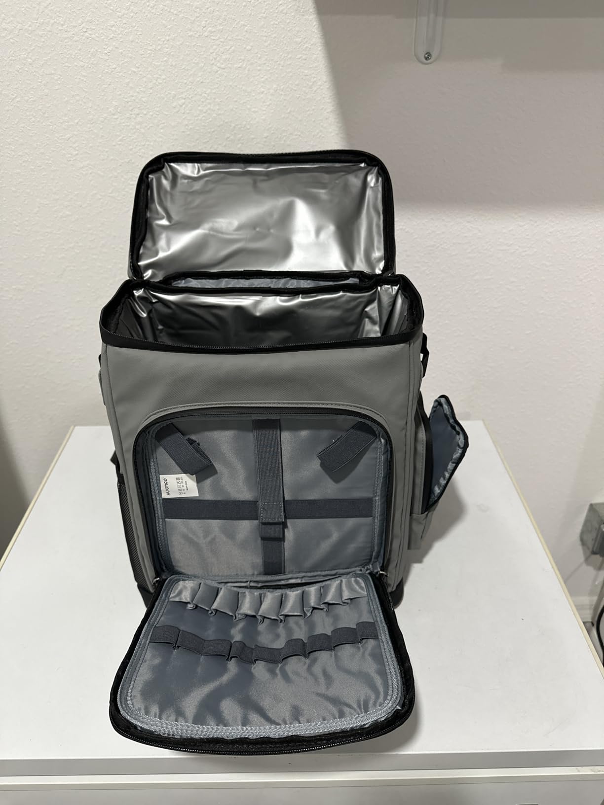 Large Waterproof Insulated Cooler Backpack for Men & Women, Leak Proof Cooler Backpack for Camping, Beach, Fishing, Picnic, Travel, Outdoor, 30L, 48Cans customer photo 2