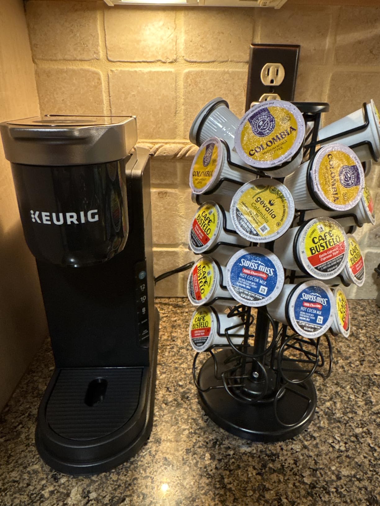 Keurig K-Café Barista Bar Single Serve Coffee Maker and Frother, with 3 Brew Sizes, Hot and Cold Coffee Capabilities, 2oz Coffee Shot Button, Black customer photo 1
