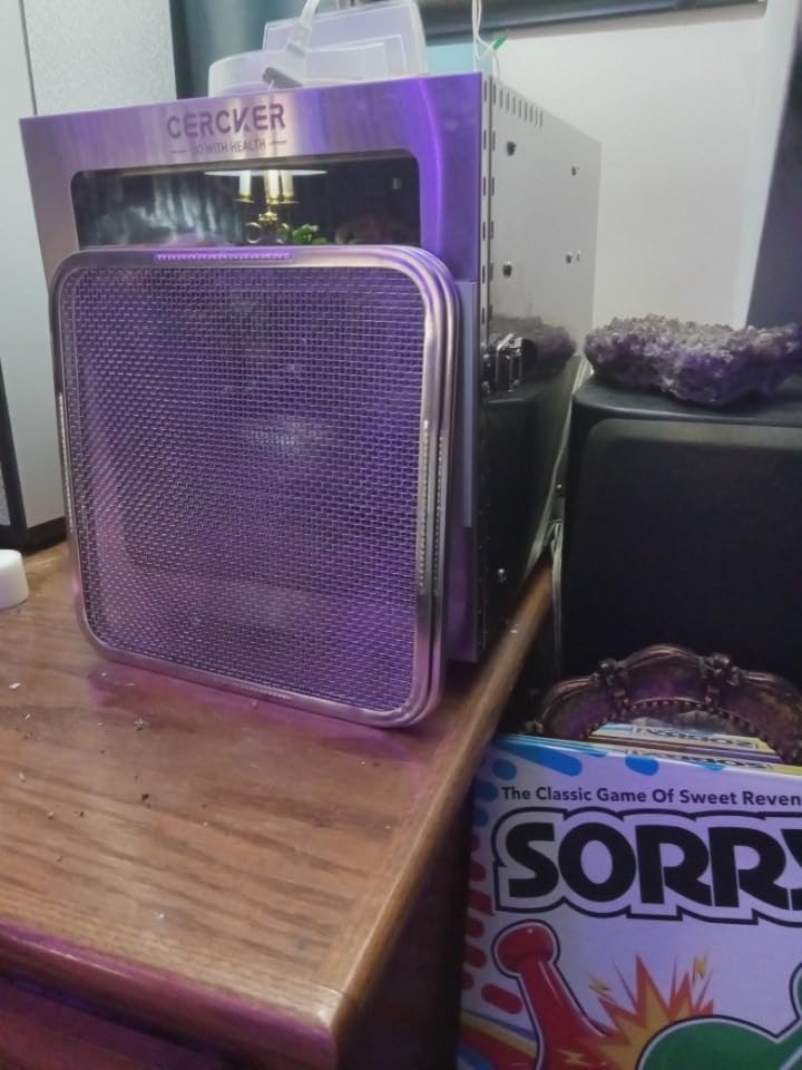 Food-Dehydrator Machine 12 Stainless Steel Trays, 10.9ft² Meat Dehydrator for Jerky, 800W Dryer for Herbs, 190ºF Temperature Control,24H Timer,Powerful Drying Capacity for Fruits,Yogurt customer photo 2