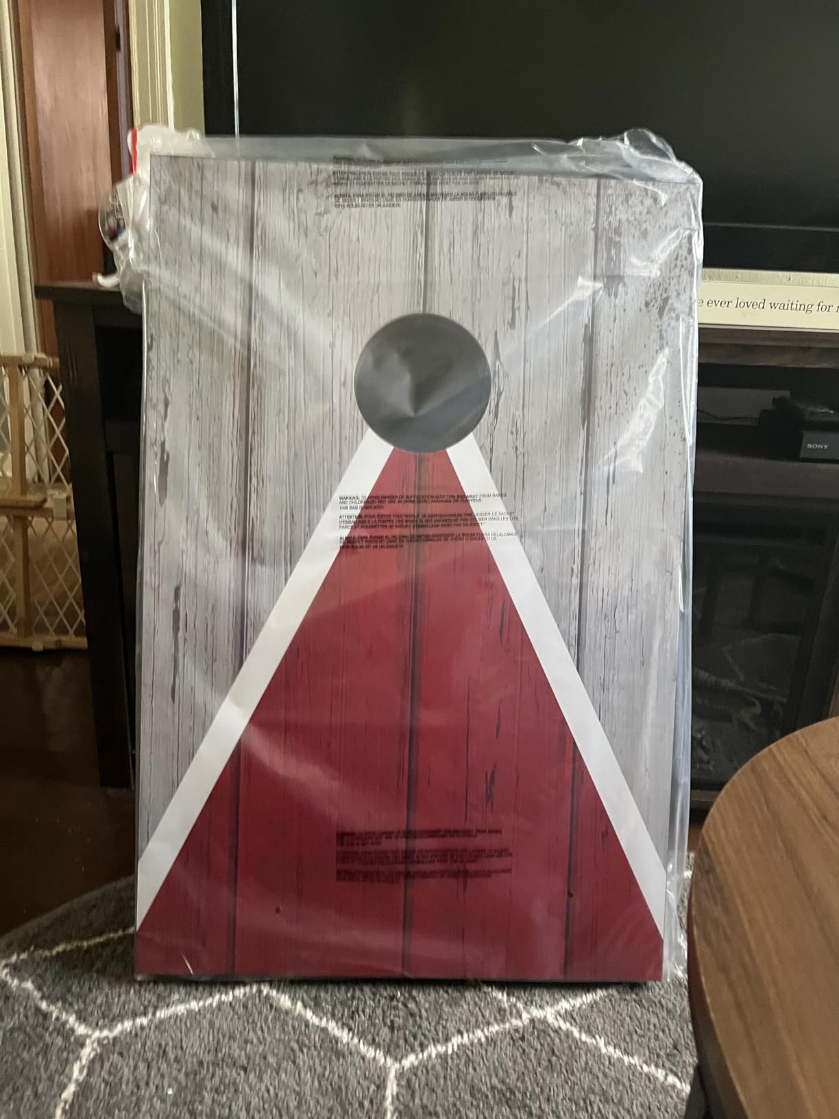 Cornhole Board Set Cornhole Games for Adults Portable Choose Regulation or Tailgate Size customer photo 1