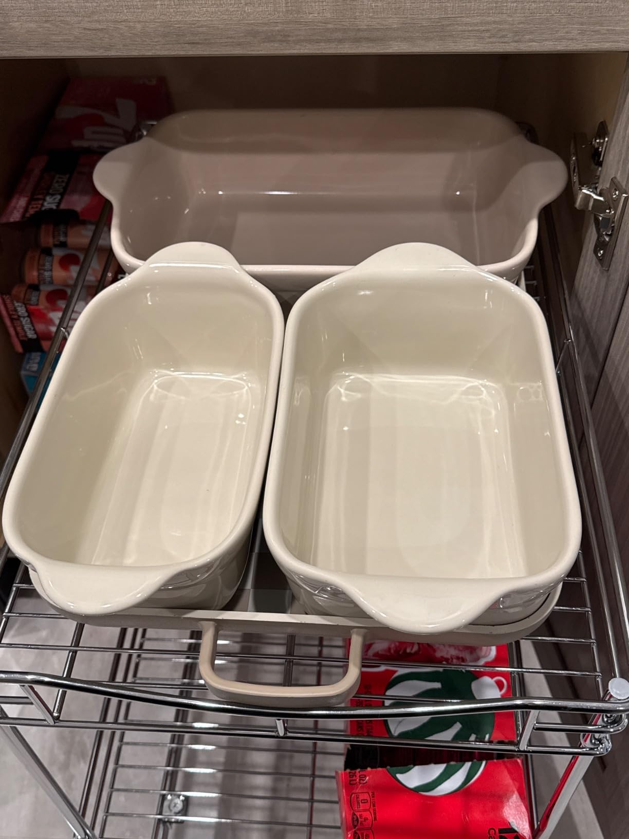 Bakeware Set | 5-Piece Ceramic Bakeware Collection with Stovetop-to-Oven Griddle Pan | PFAS-Free Non-Toxic Nonstick Pans, Oven Mat & Baking Dishes | Spice customer photo 1