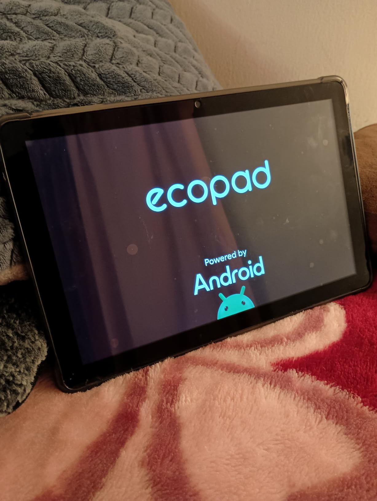 ECOPAD 10.1 Inch Tablet, Android 15 Tablets 12GB(4+8) RAM / 64GB ROM / 1TB SD Card Expansion, 1280x800 IPS HD Touchscreen, 6000mAh Battery, Bluetooth 5.0, Dual Cameras, GMS, Dual Band WiFi, Black customer photo 1